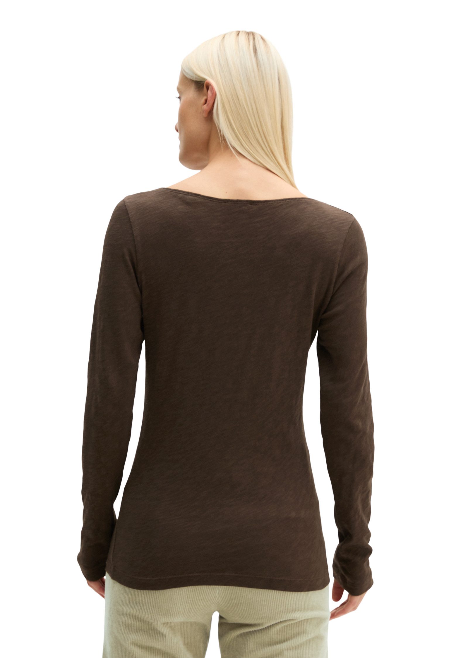 Marc O'Polo Langarmshirt aus Organic Cotton-Qualität – Bild 3 von 5