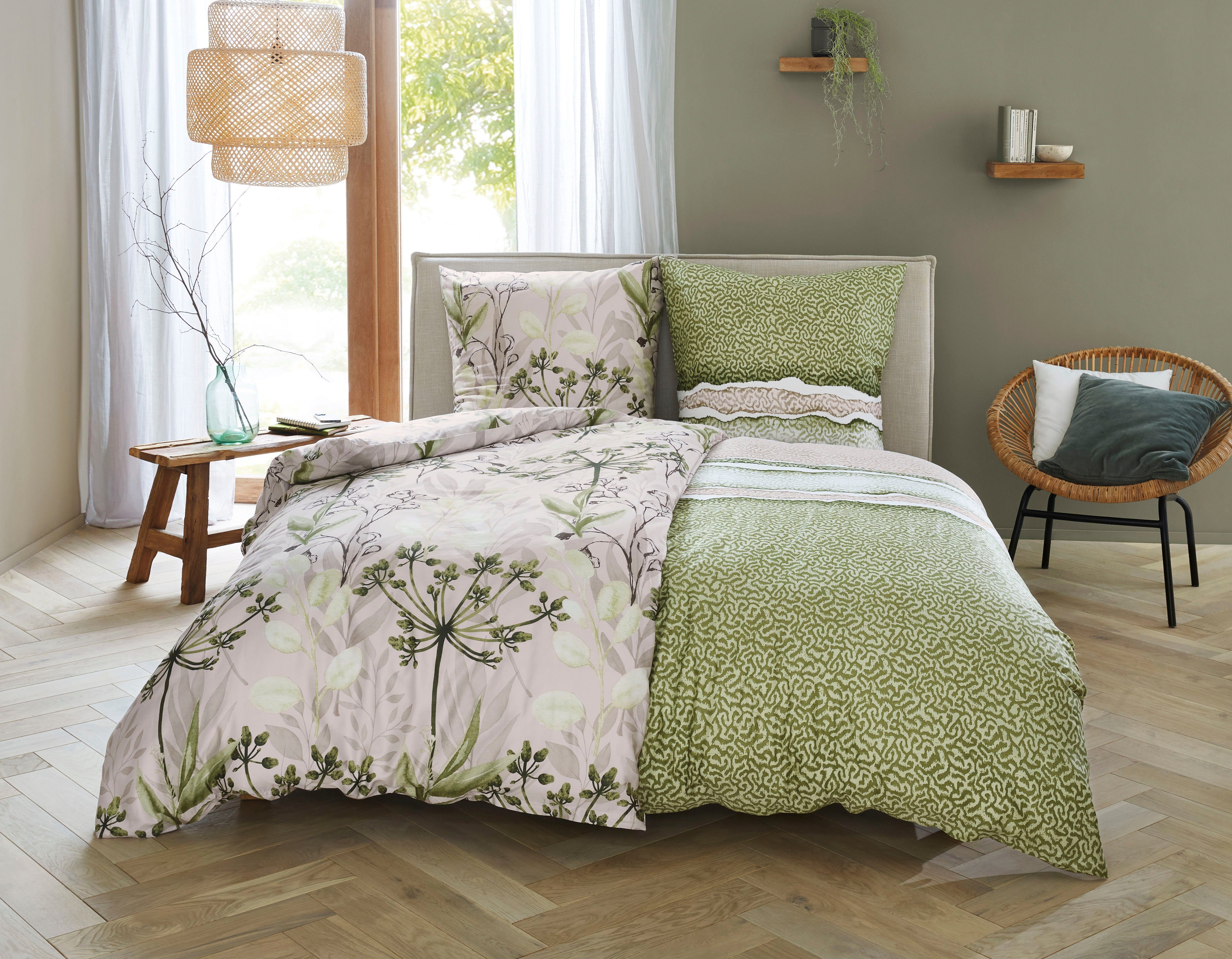 Kleine Wolke Bettwäsche Lukardis, Mako-Satin, 2 günstig online kaufen