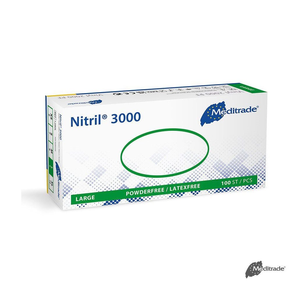 DocMed Nitril-Handschuhe Nitril 3000 U.-Handschuhe, PF, Gr. XS/S/M/L/XL (Ei günstig online kaufen