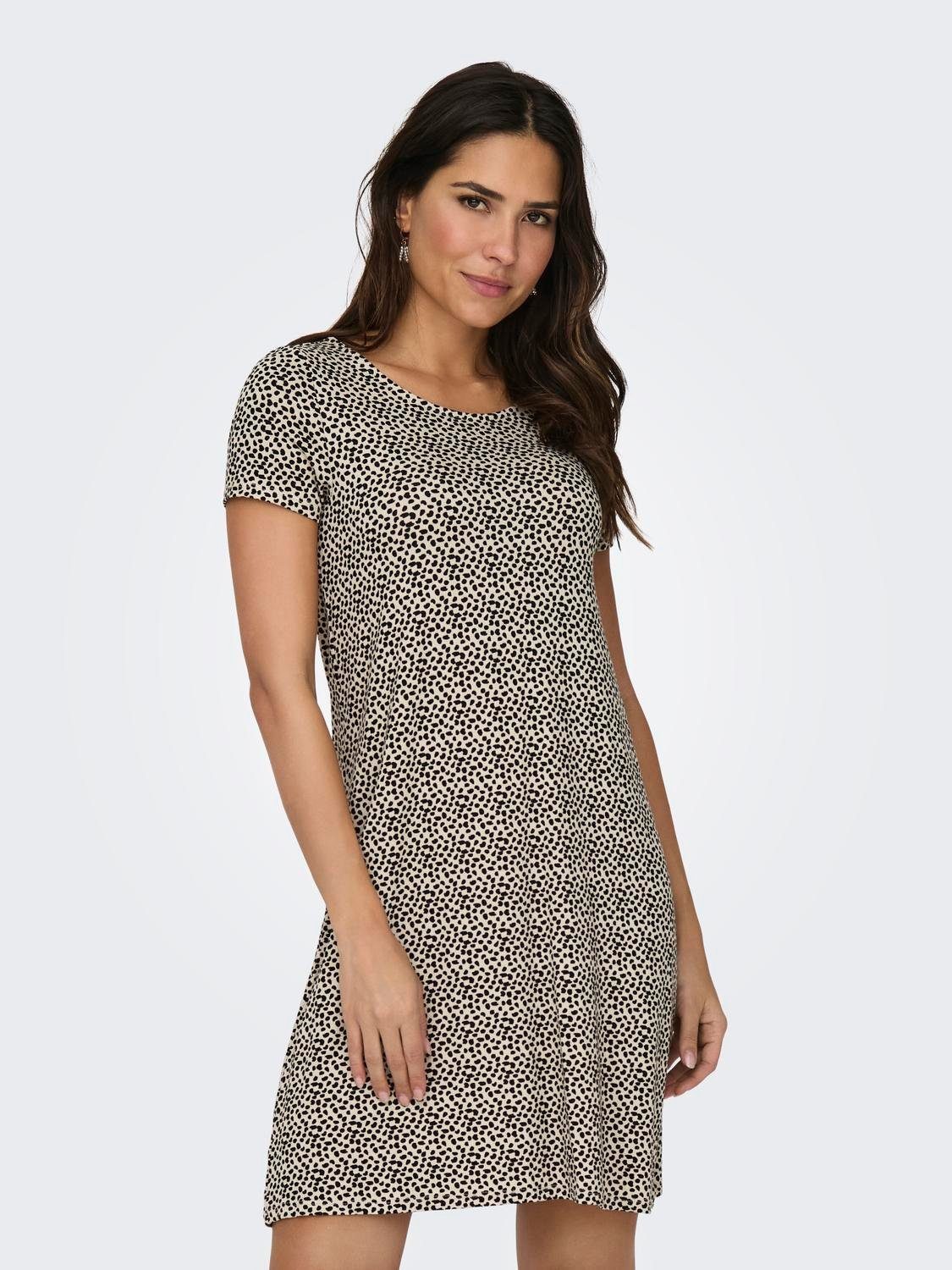 Minikleid ONLBERA BACK LACE UP S/S DRESS JRS NOOS