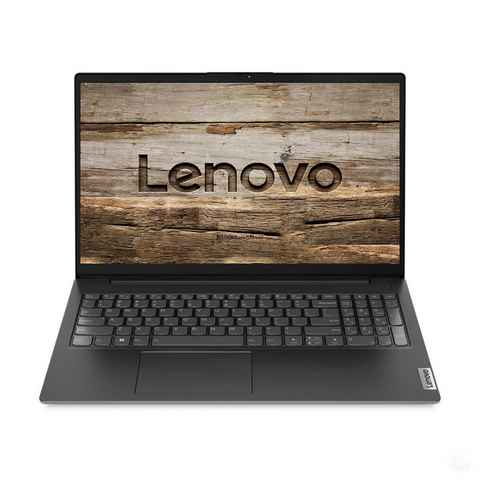 Lenovo V15-IJL, 16GB RAM, Notebook (39,00 cm/15.6 Zoll, Intel Celeron N5100, Intel UHD Grafik, 0 GB HDD, 256 GB SSD, Windows 11 Pro und inkl. Microsoft Office 2021 Professional)