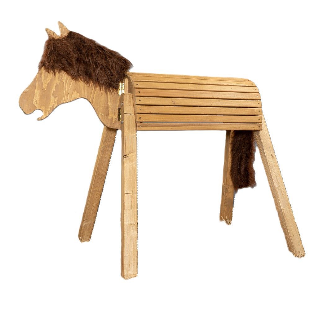 Holzpferd Holzpferd Mona, Sitzhöhe 115 cm