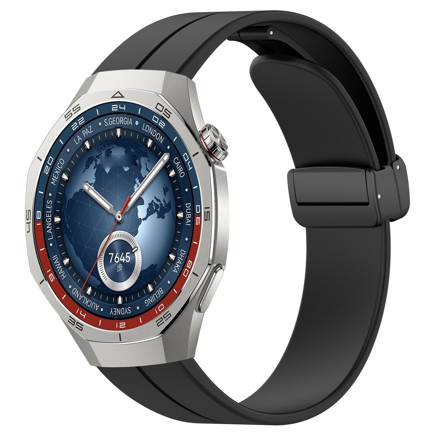 Wigento Smartwatch-Armband Für Huawei Watch GT 5 Pro 46mm Silikon Magnetisc günstig online kaufen