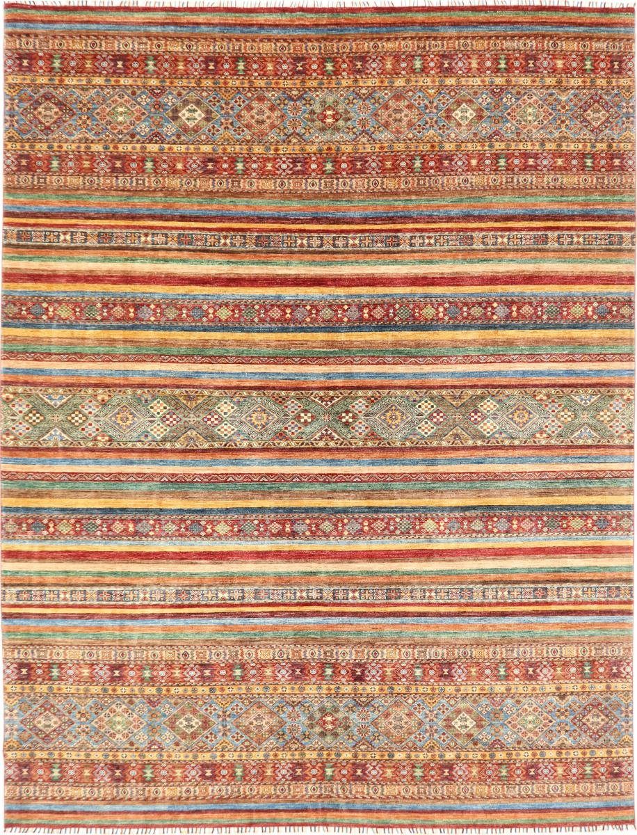 Orientteppich Arijana Shaal 286x372 Handgeknüpfter Orientteppich, Nain Trading, rechteckig, Höhe: 5 mm