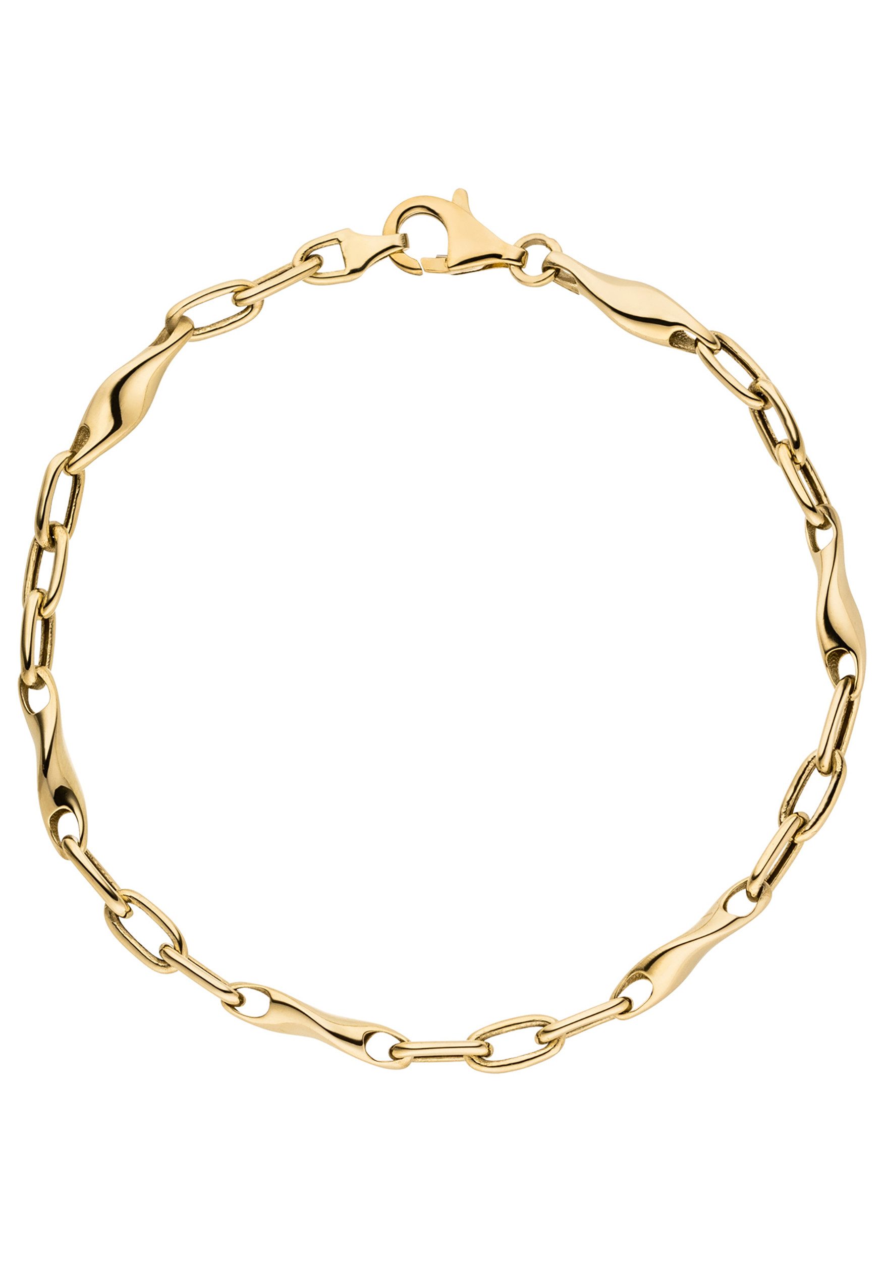 Goldarmband Armband Fantasiearmband 4,3 mm 19 cm