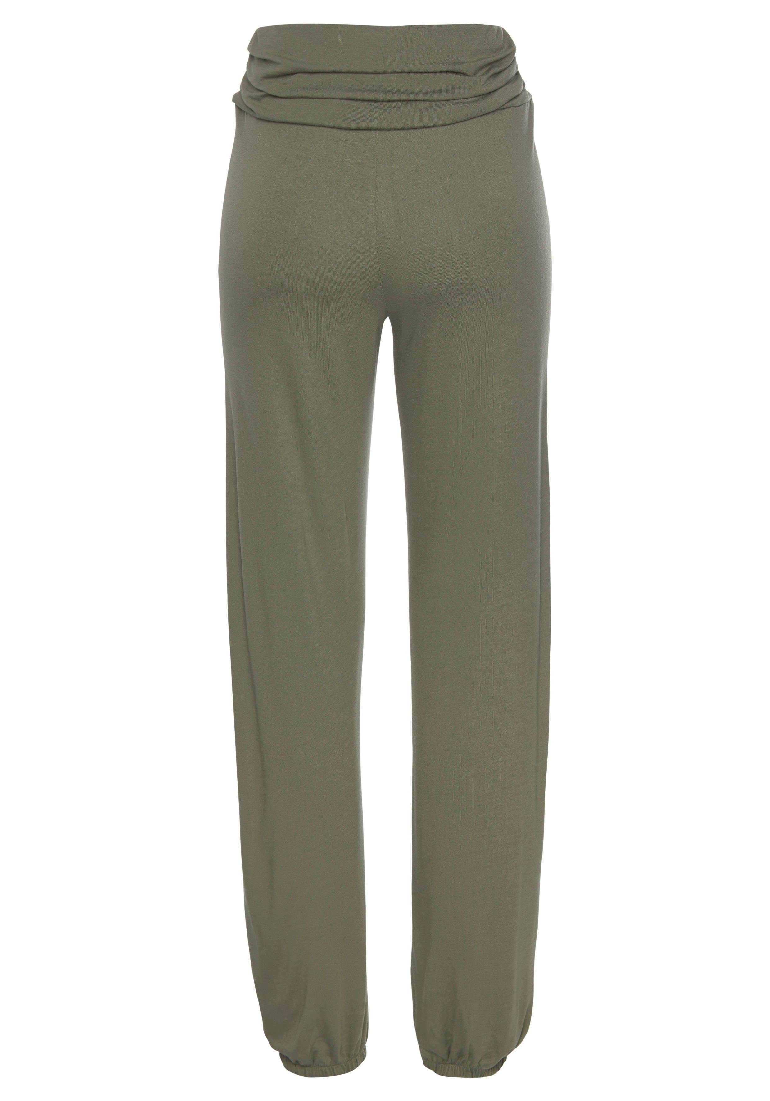 Buffalo Haremshose mit gerafftem Umschlagbund