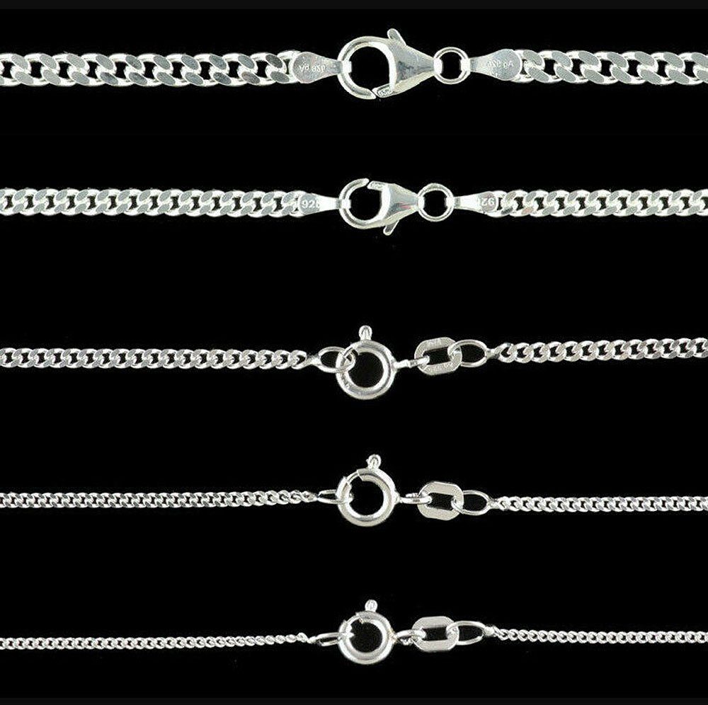 HOPLO Panzerkette Silberkette Panzerkette Länge 50cm - Breite 5,0mm - 925 S günstig online kaufen