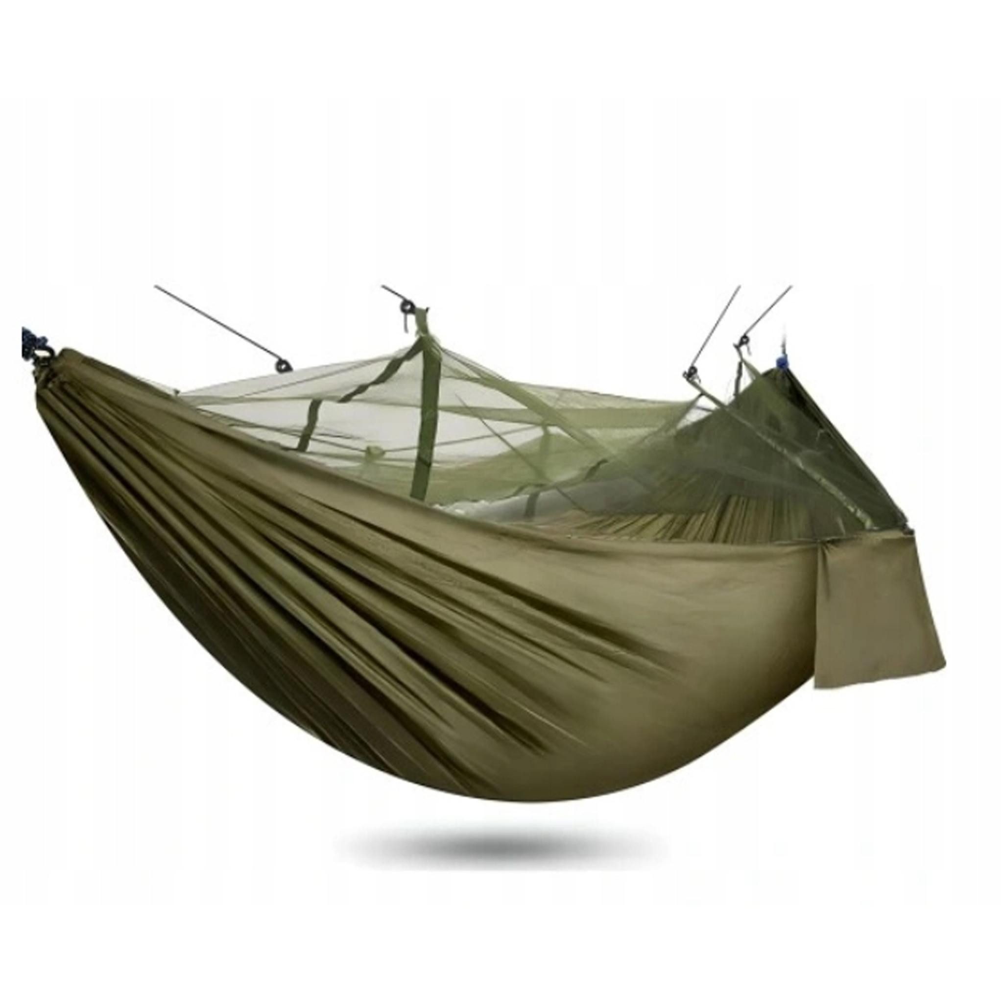 LA CUTE Hängematte Outdoor Hängematte mit Moskitonetz 260x140 cm Nylon (Out günstig online kaufen