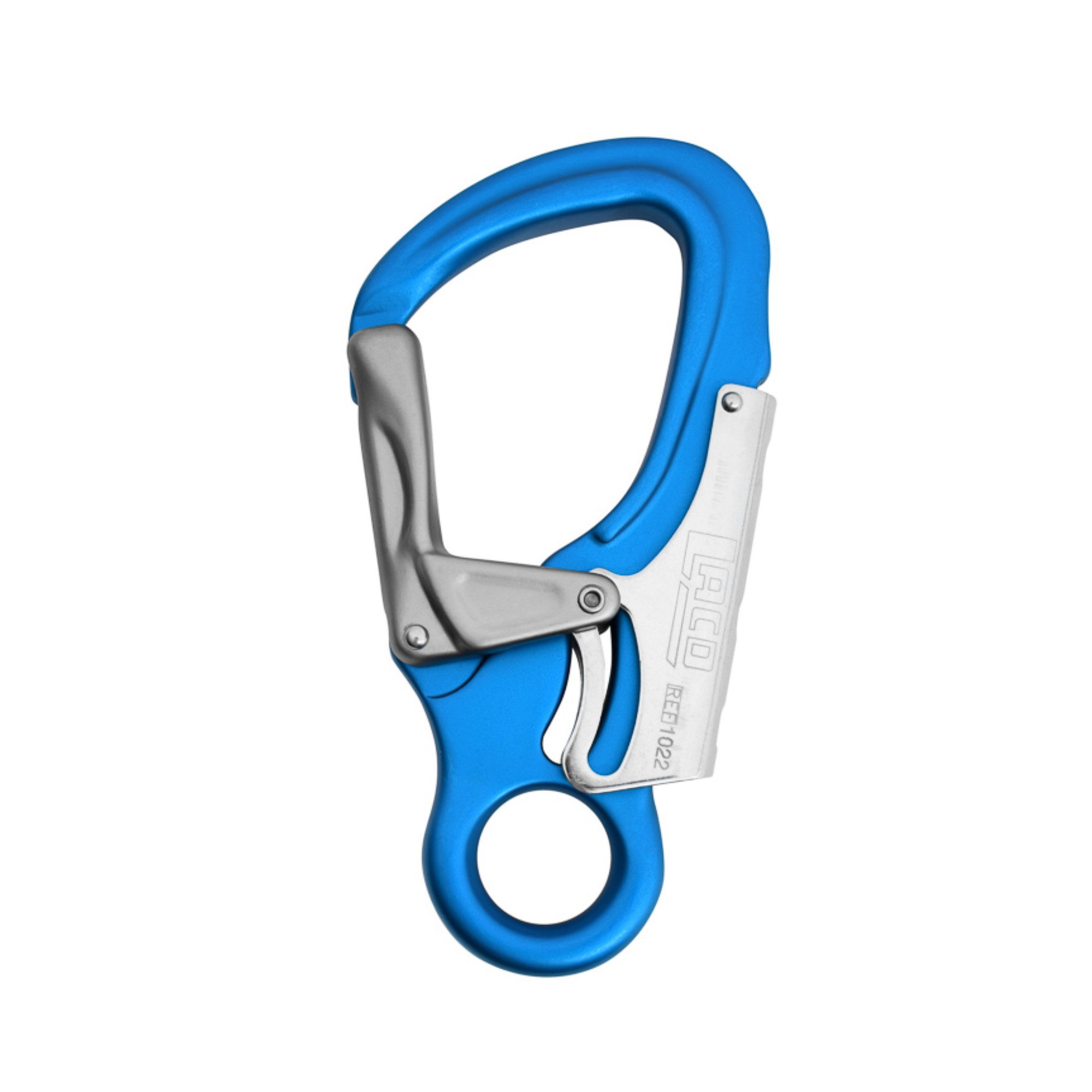 LACD Karabiner Biner Pro Ferrata blau