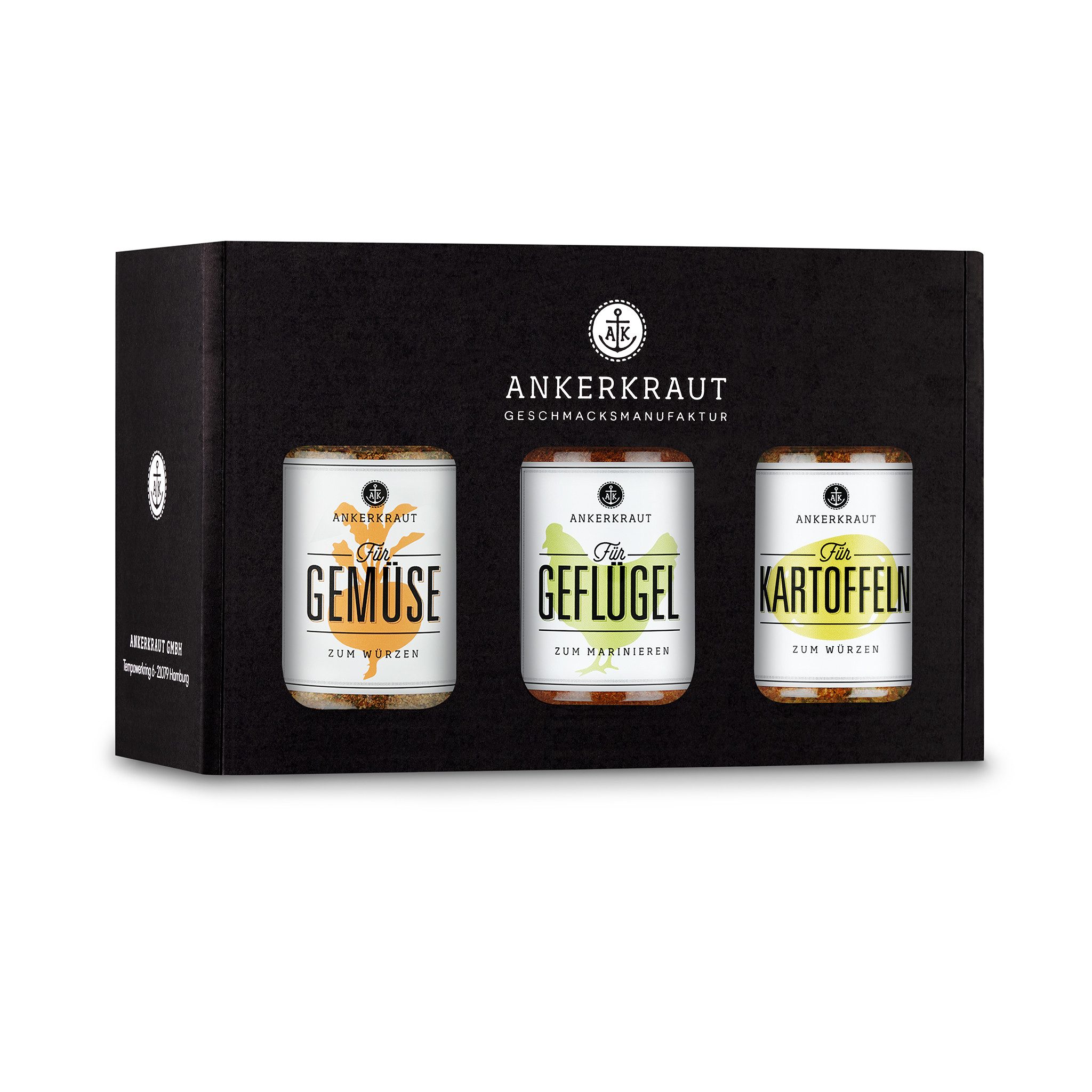 Ankerkraut Gewürz Für Alles Gewürz-Box, Ankerkraut "Für Alles" Gewürz-Box - Gewürzmischung Sichtfenster Box