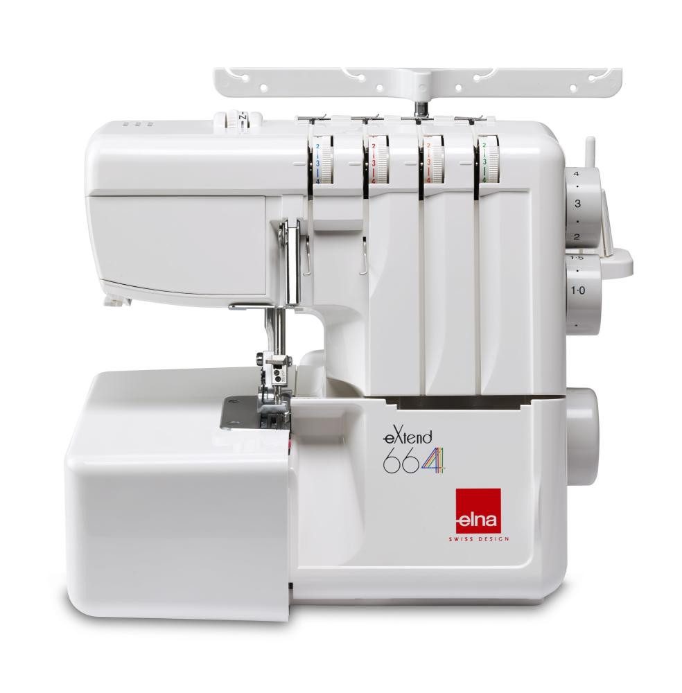 Elna Overlock-Nähmaschine - eXtend 664 V2 - 4 Faden Overlock