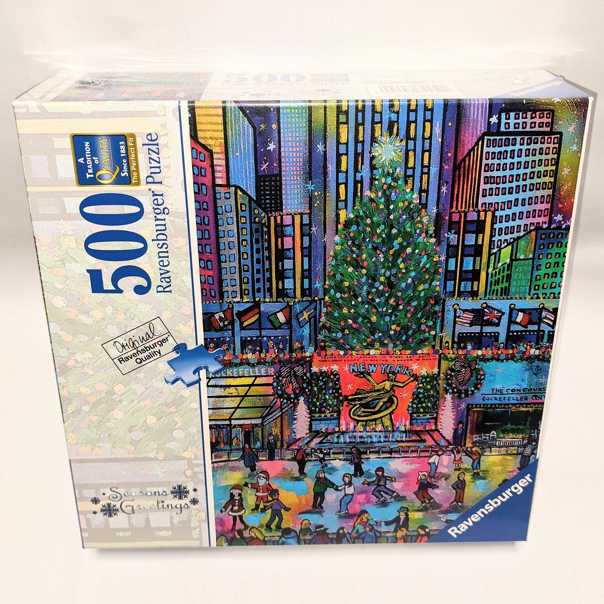 Ravensburger Puzzle Ravensburger - Rockefeller Christmas, 500 Teile Puzzle,  500 Puzzleteile