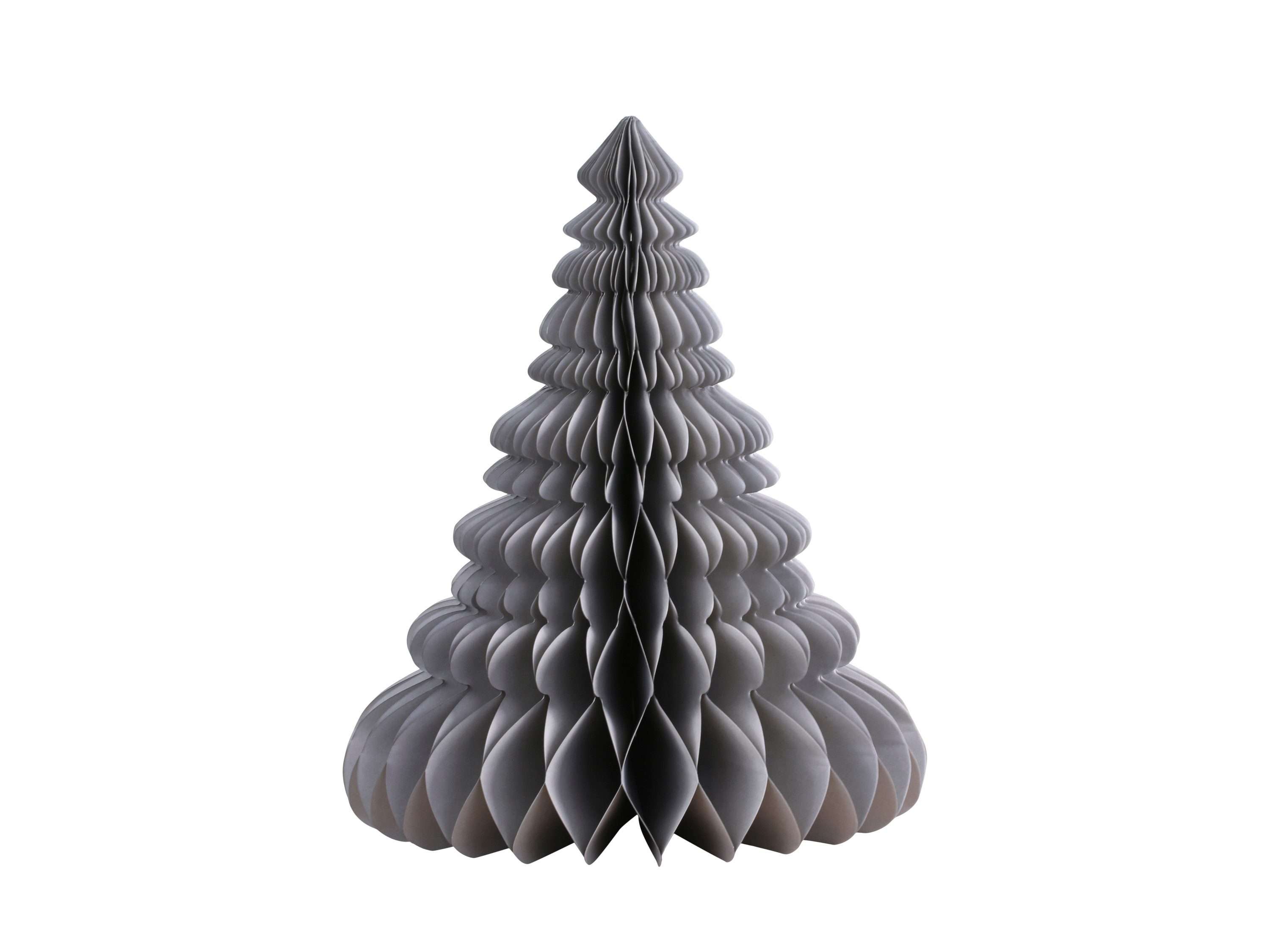 Chic Antique Künstlicher Weihnachtsbaum Chic Antique Weihnachtsbaum Papier plissiert Faltbaum Dekobaum H50cm, Plissee Papier Baum, Integrierter Magnet für perfekte Form Nachhaltig Edle Plissee-Optik