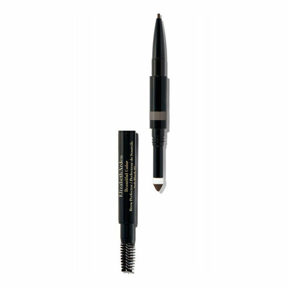 Elizabeth Arden Augenbrauen-Stift Beautiful Color 3 in 1 Eye Brow 05 Soft Black