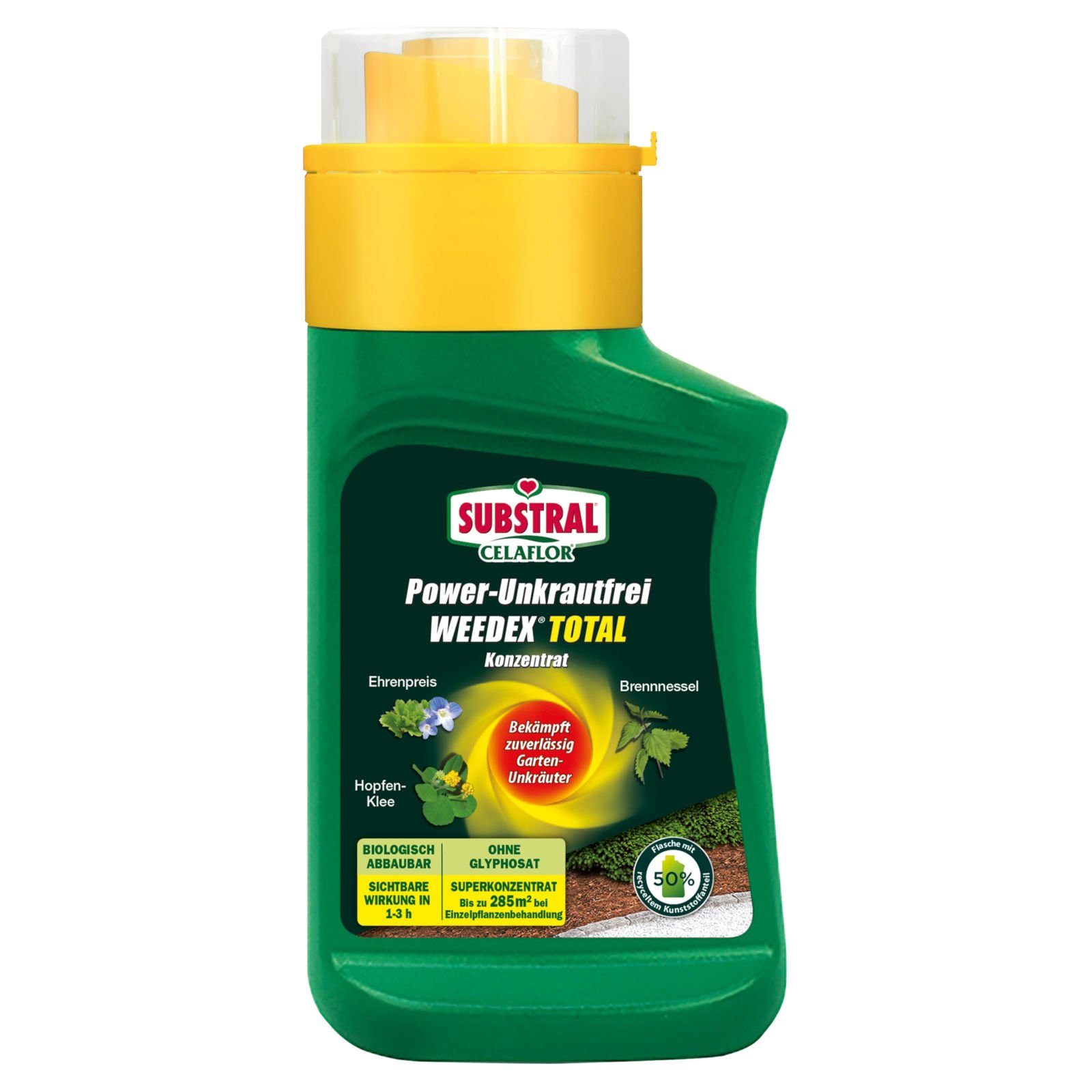 Unkrautbekämpfungsmittel Substral Power Unkrautfrei Weedex Total Konzentrat - 230 ml