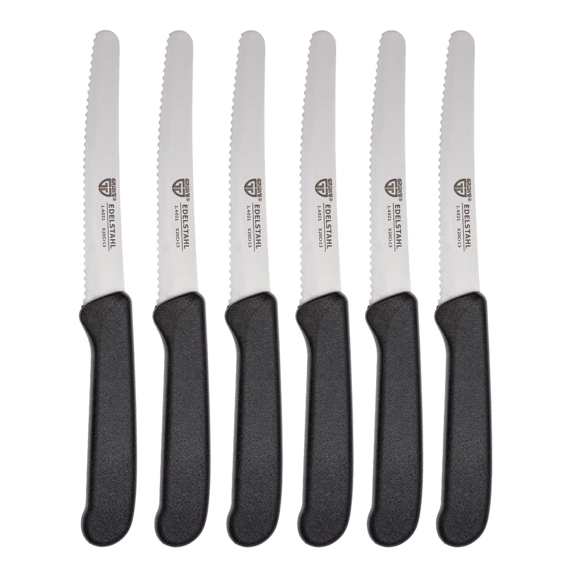 GRÄWE Столовый нож GRÄWE Frühstücks-/ Brötchenmesser 6 Stück