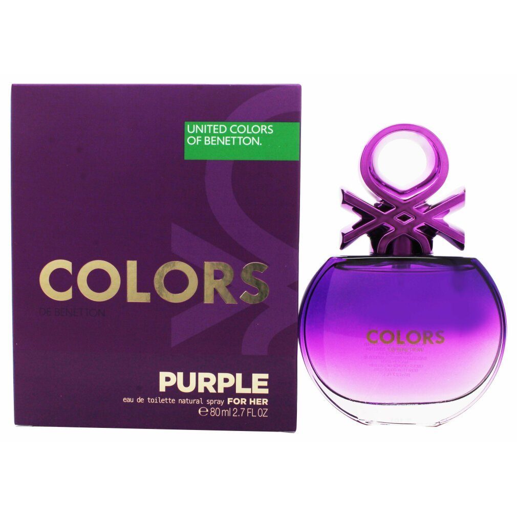 United Colors of Benetton Eau de Toilette Colors Purple Eau De Toilette 80ml Spray