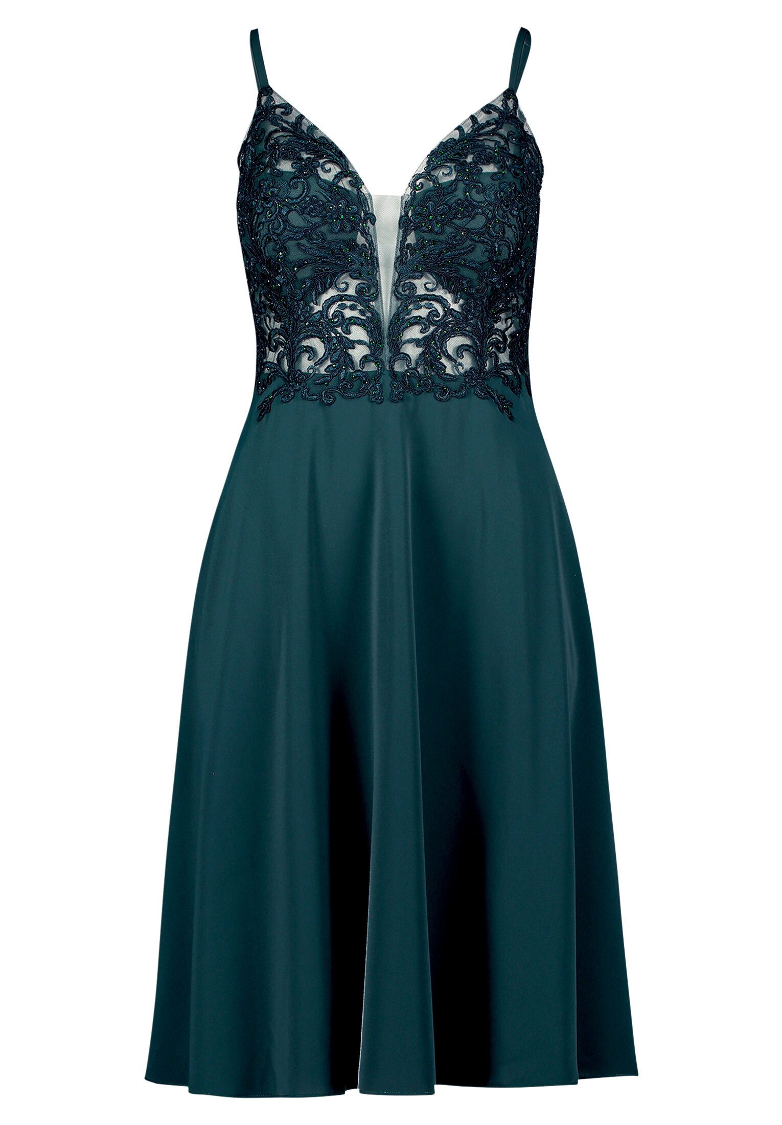 Vera Mont Abendkleid Damen mit Stickerei Spitze