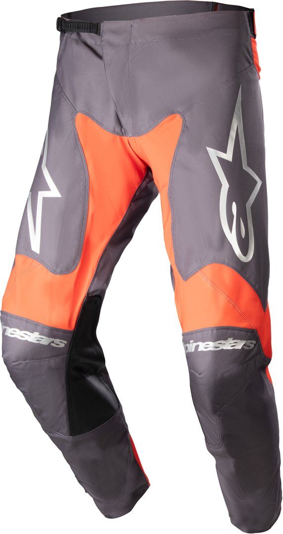 Gray/Orange Hose Motorradhose Motocross Hoen Alpinestars Racer