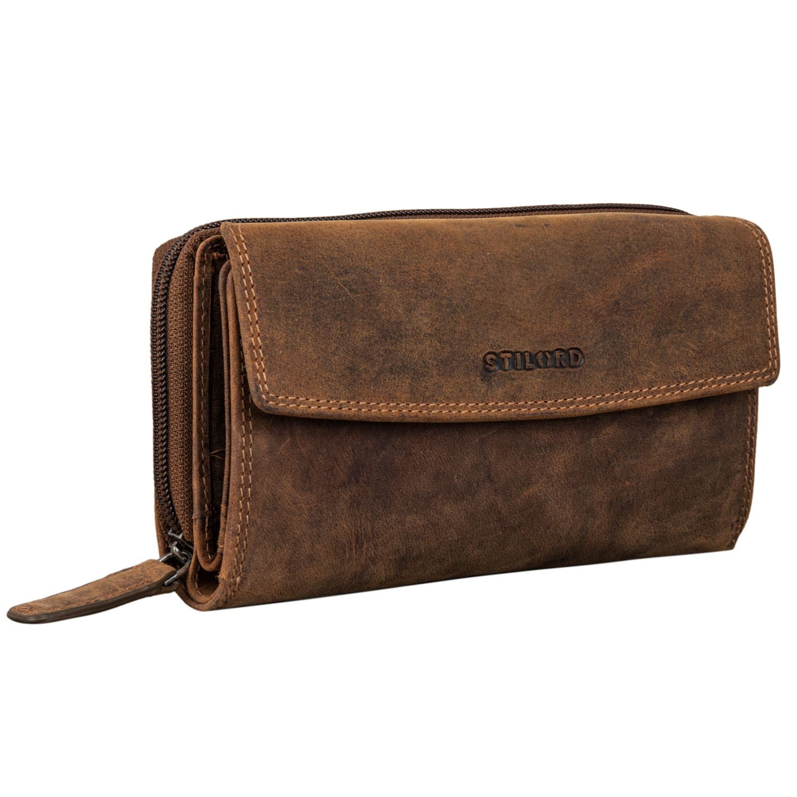 STILORD Geldbörse "Alea" Leder Geldbörse Damen Groß RFID Schutz günstig online kaufen