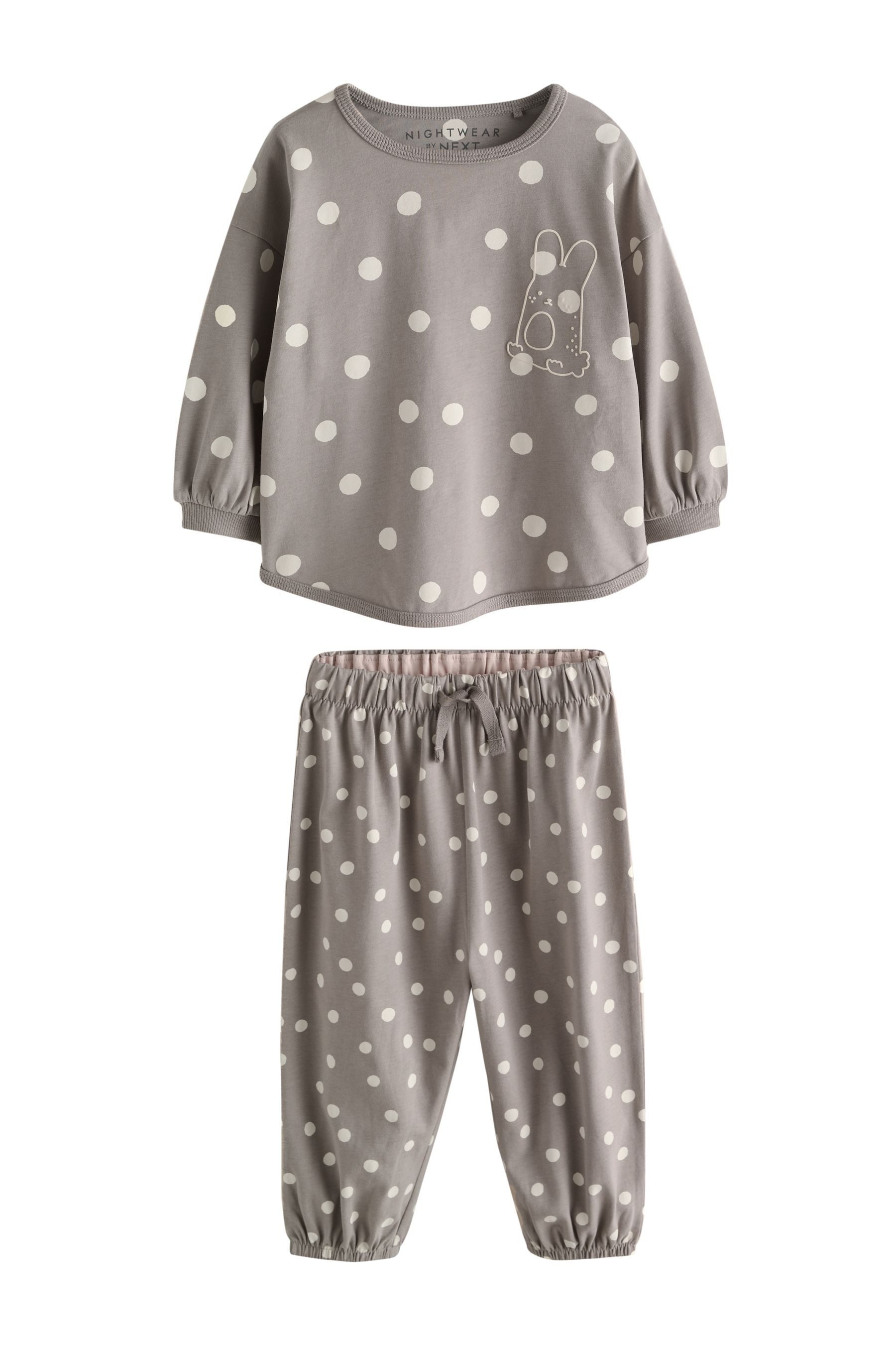 Next Pyjama Schlafanzug mit Jogginghose im 3er-Pack (6 tlg) – Bild 5 von 5