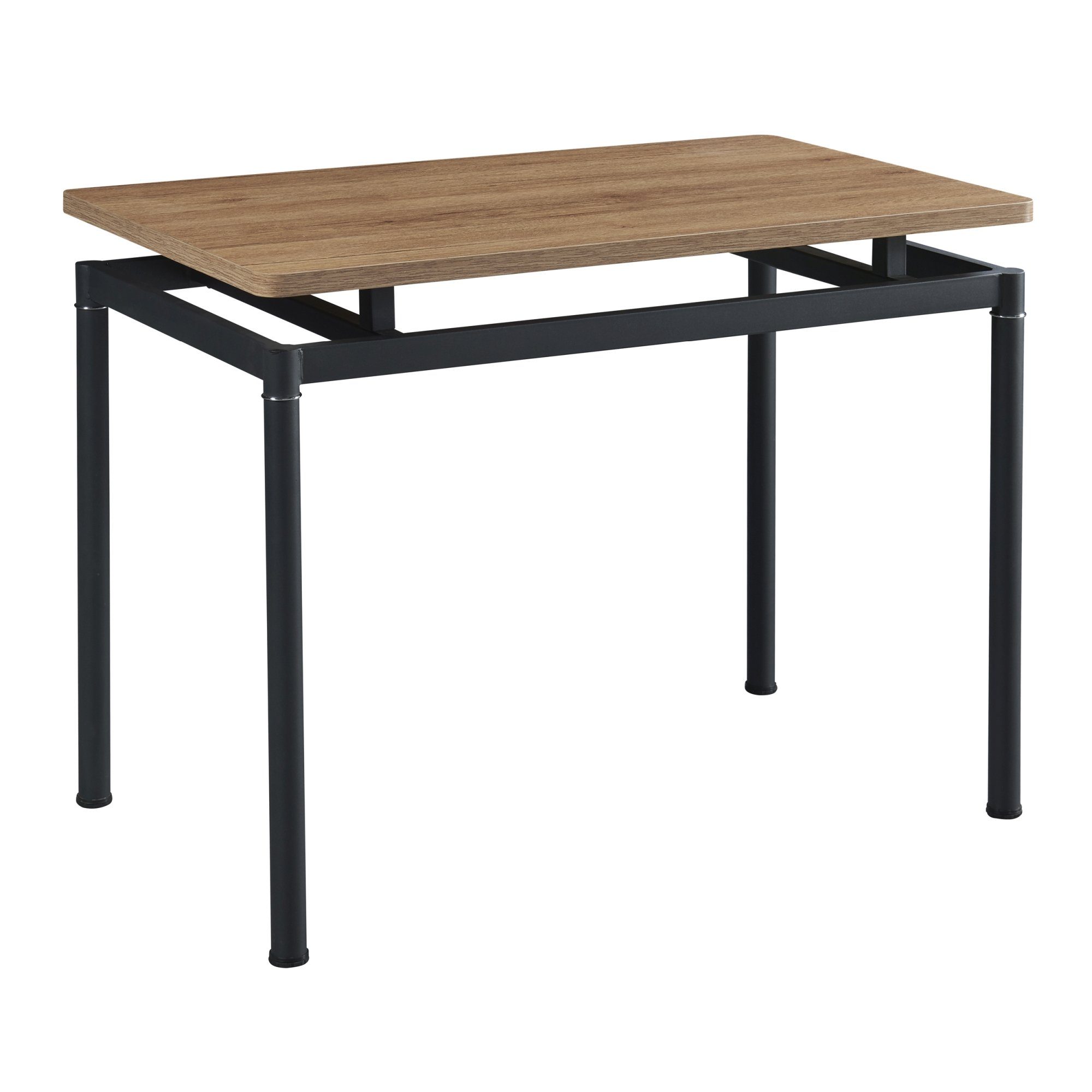 en.casa Esstisch, »Hemnes« für 4 Personen Stahlbeine 100 x 60 cm Stahlbeine günstig online kaufen
