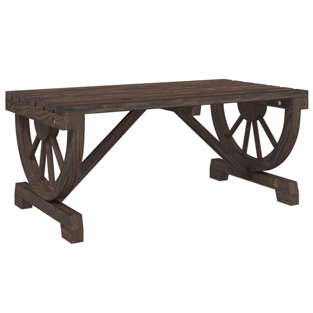vidaXL Gartentisch Garten-Couchtisch 90x50x40 cm Massivholz günstig online kaufen