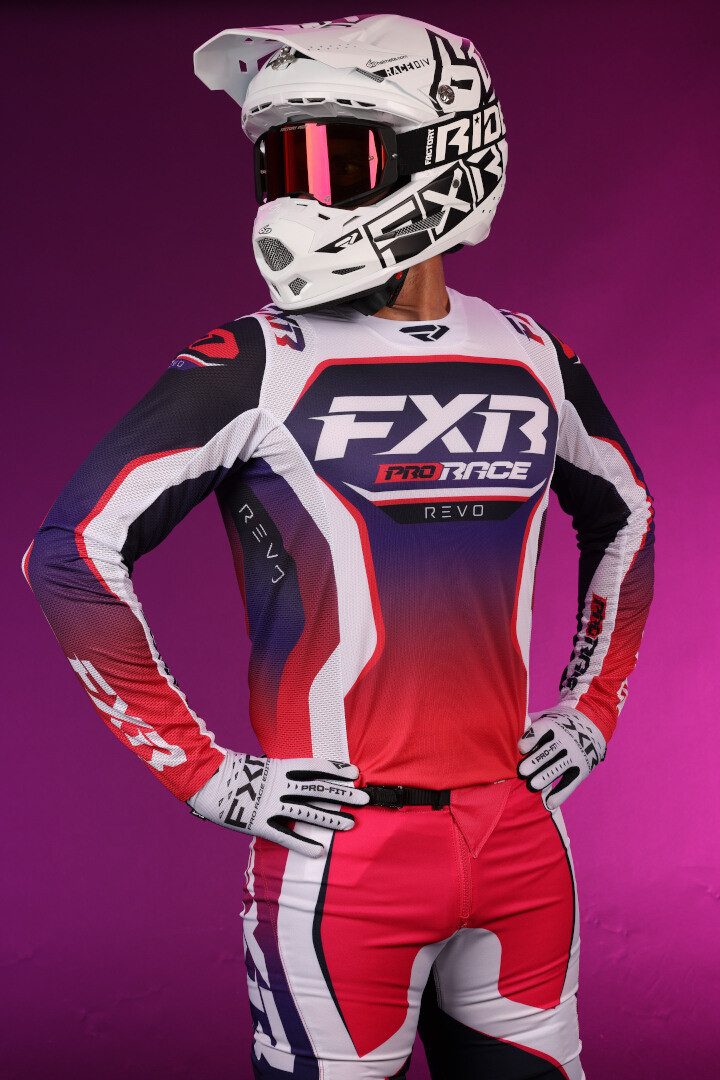 FXR Motocross-Shirt Revo 2025 Motocross Jersey Atmungsaktiv
