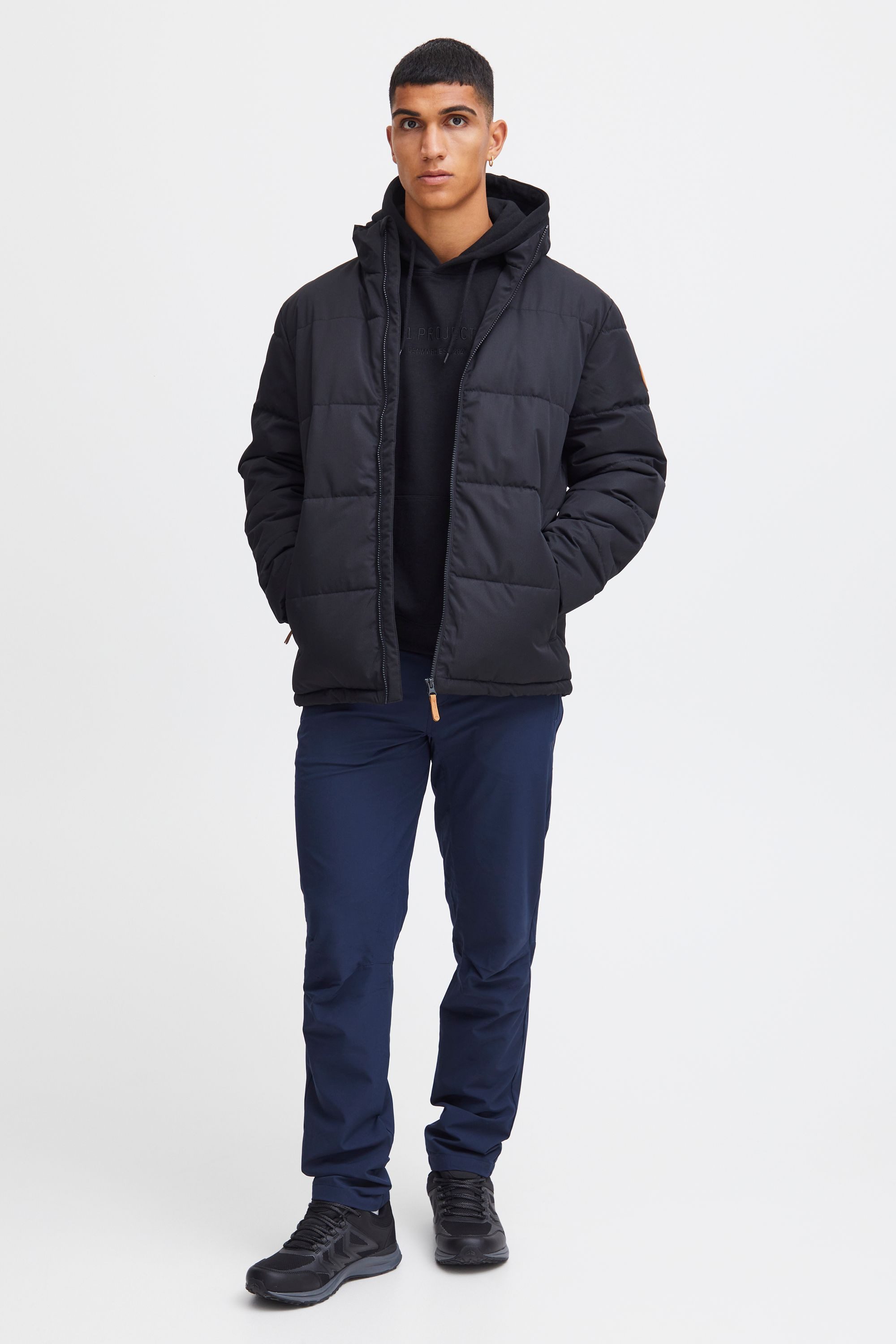 North Bend Steppjacke NBTownes M Wasserdichte Steppjacke mit hohem Kragen