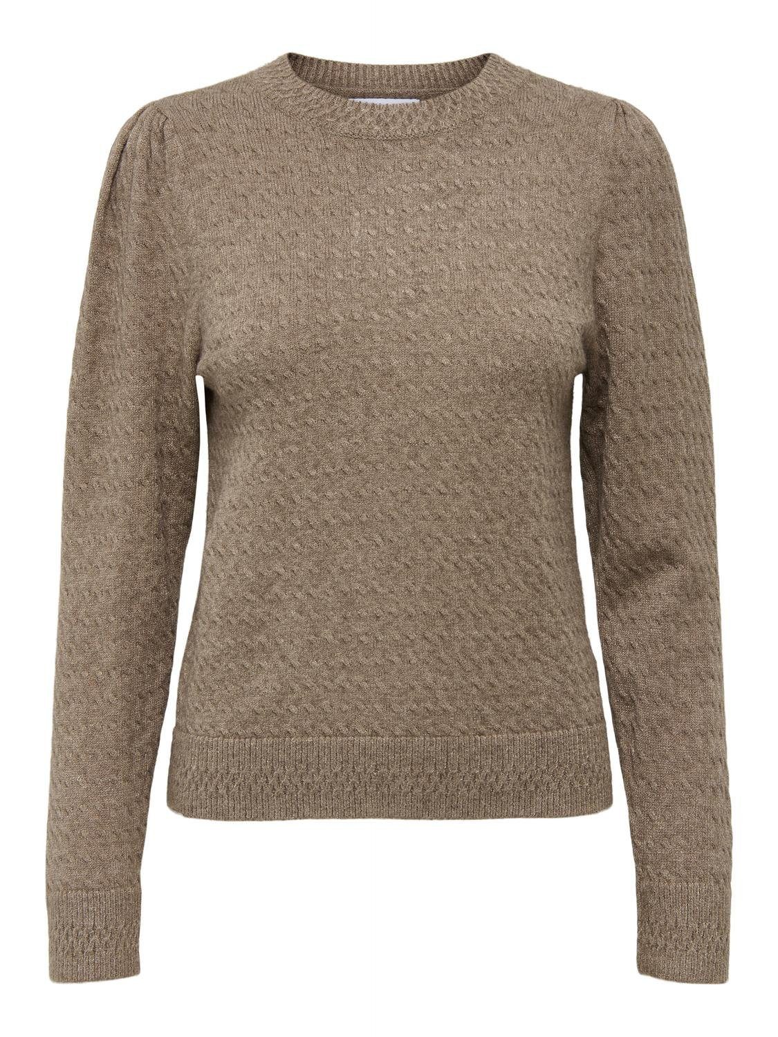 ONLY Rundhalspullover ONLKATIA LS PUFF O-NECK günstig online kaufen