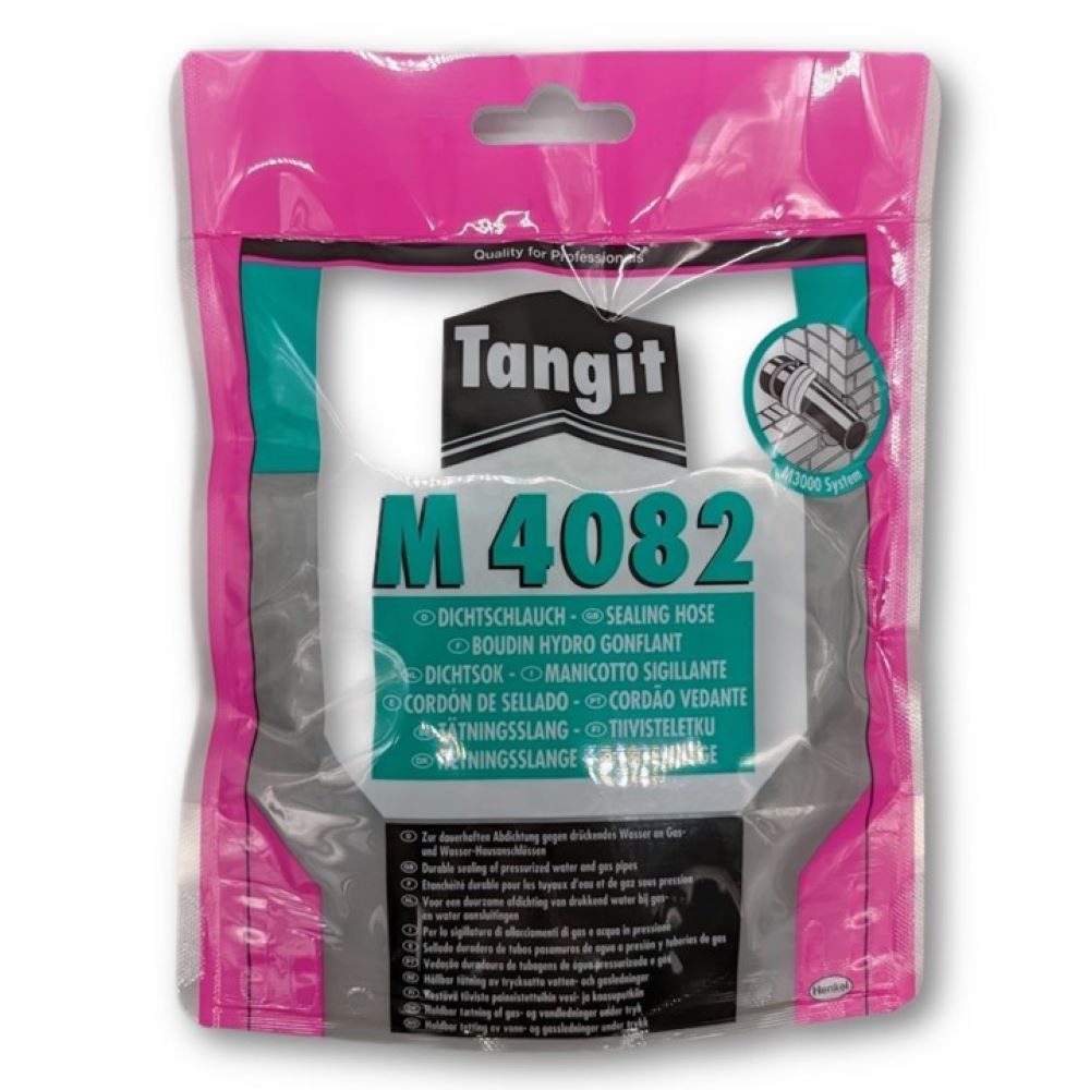 Tangit Dichtband Tangit M4082 Dichtschlauch Abdichtung bei Wanddurchführungen (80cm) (1-St) Temperaturbeständig von -20°C bis +60°C