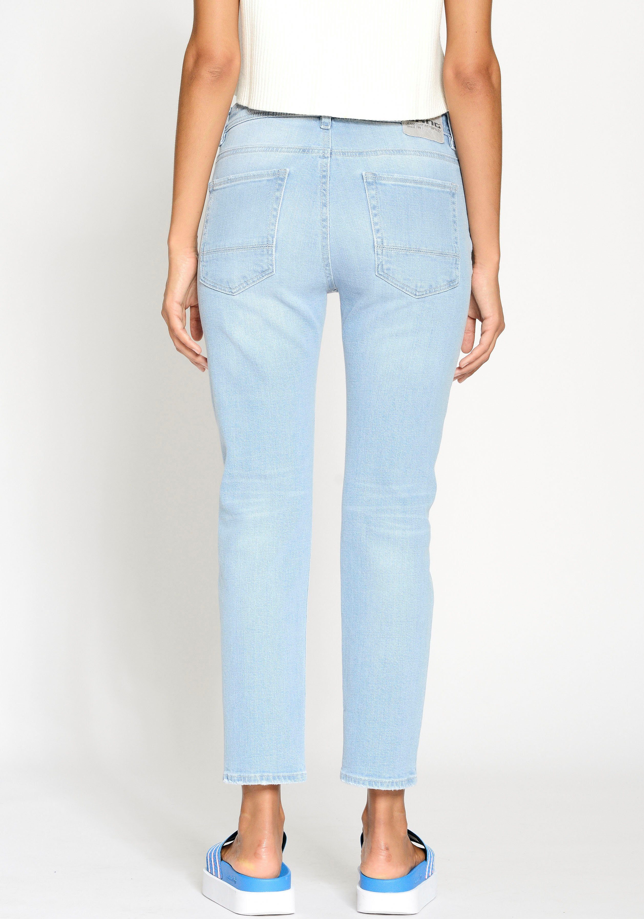 GANG Boyfriend-Jeans 94NICA CROPPED mit geraden günstig online kaufen