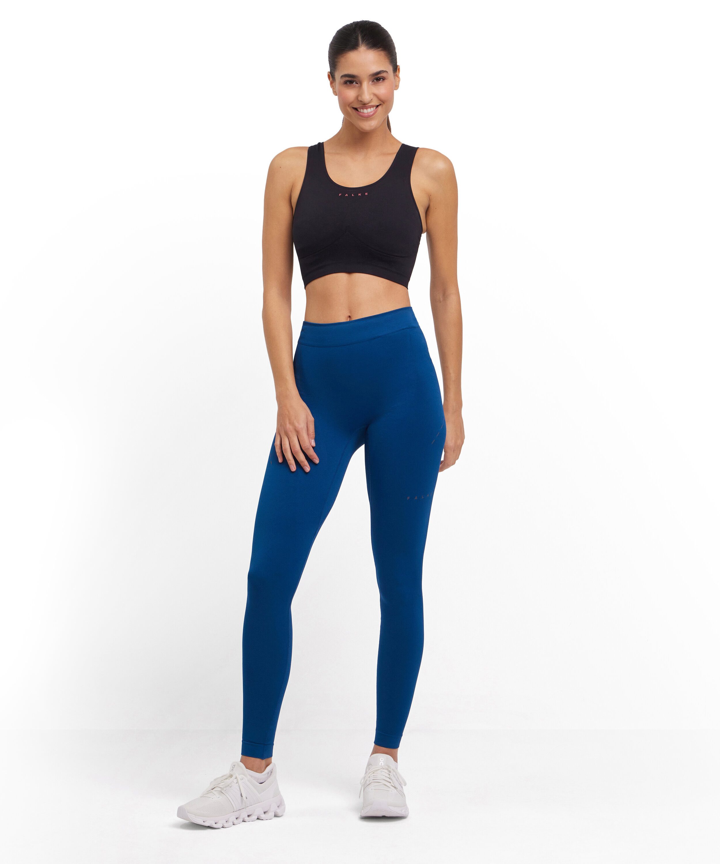 FALKE Lauftights Tights Nahtlose Kompressionsleggings (1-tlg) Nahtlose Kompressionsleggings