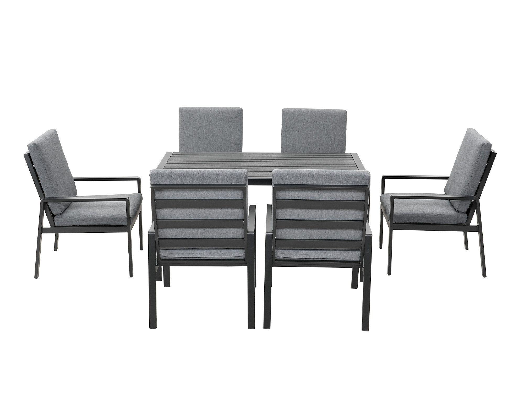 MeXo Gartenlounge-Set Lounge Gartenmöbelset Aluminium, (Garten günstig online kaufen