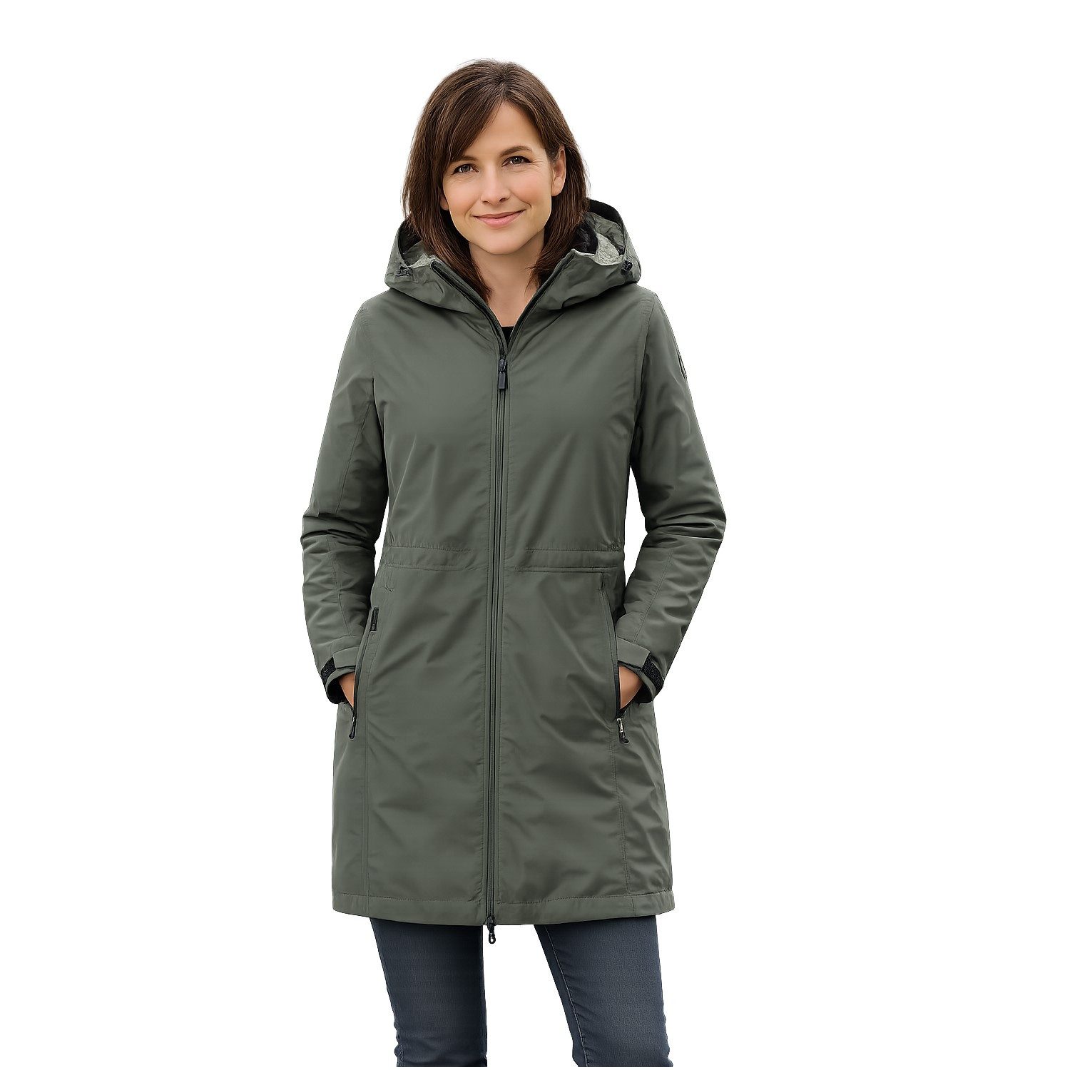 Killtec Funktionsjacke Parka / Funktionsparka Wasserdicht mit Kapuze – Bild 3 von 3