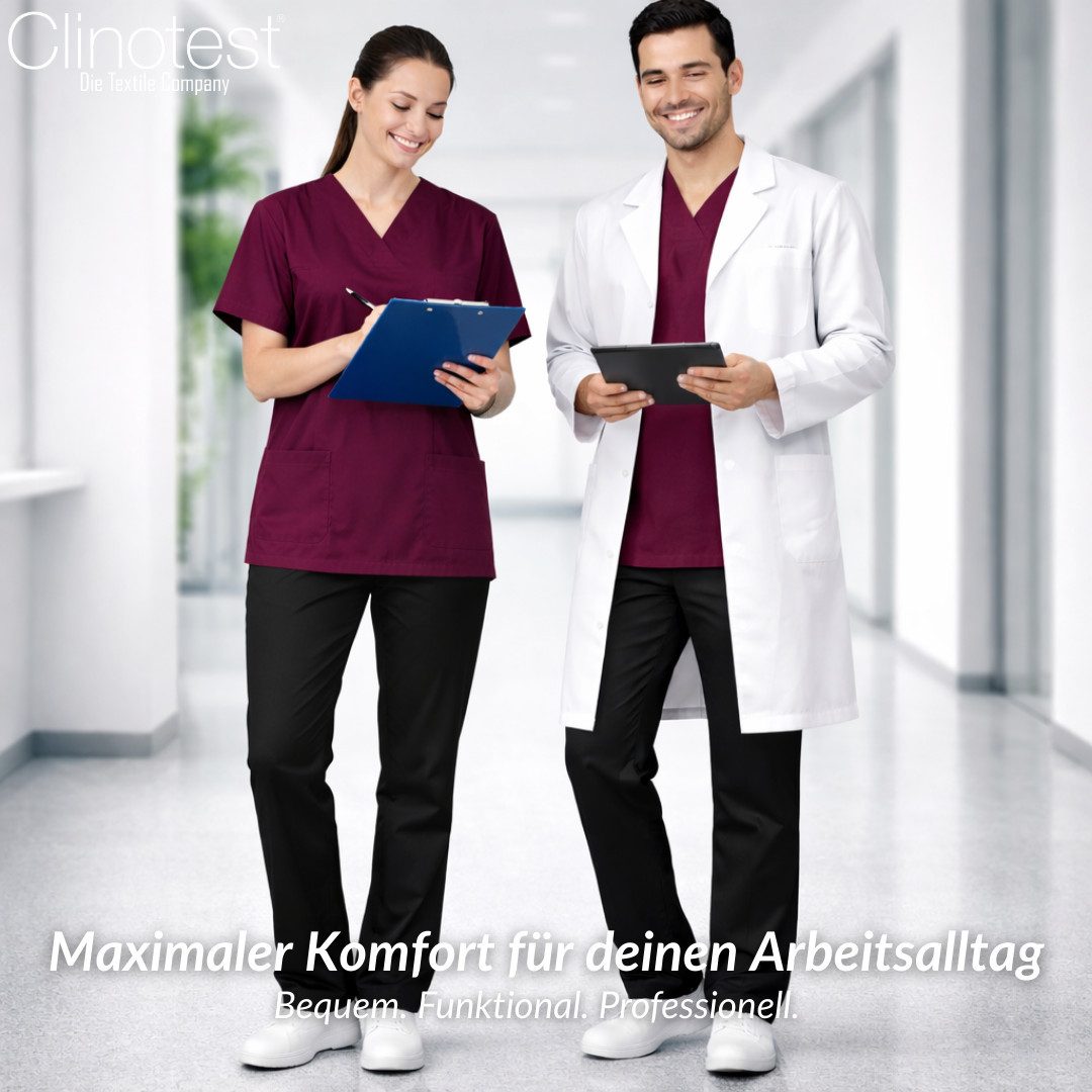 Clinotest Arbeitshose Paul/Paula, Jeanshose/Pflegehose/Klinikhose/Arzthose, Unisex