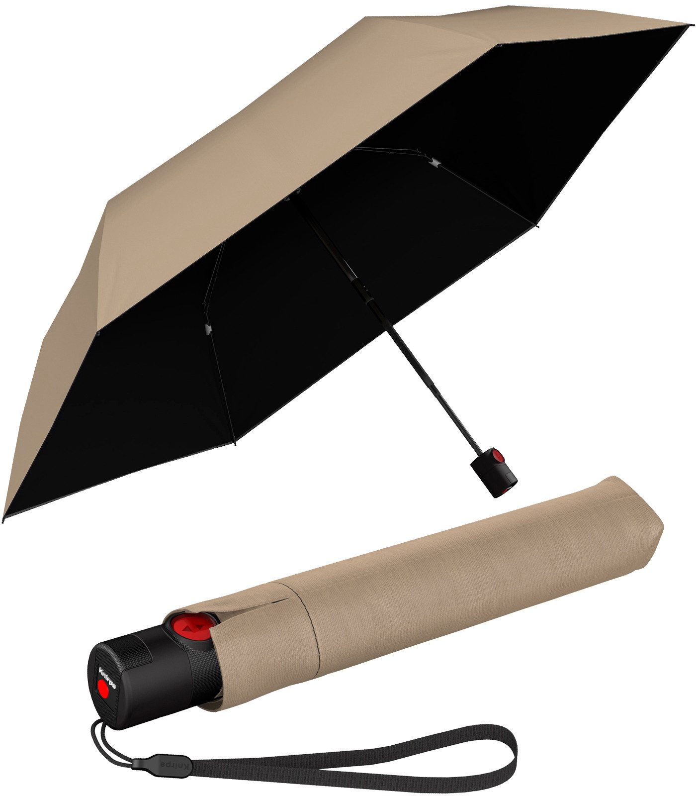 Knirps® Taschenregenschirm U.200 Ultra Light Duomatic - UV coated, mit UV- und Hitzeschutz und Auf-Zu-Automatik