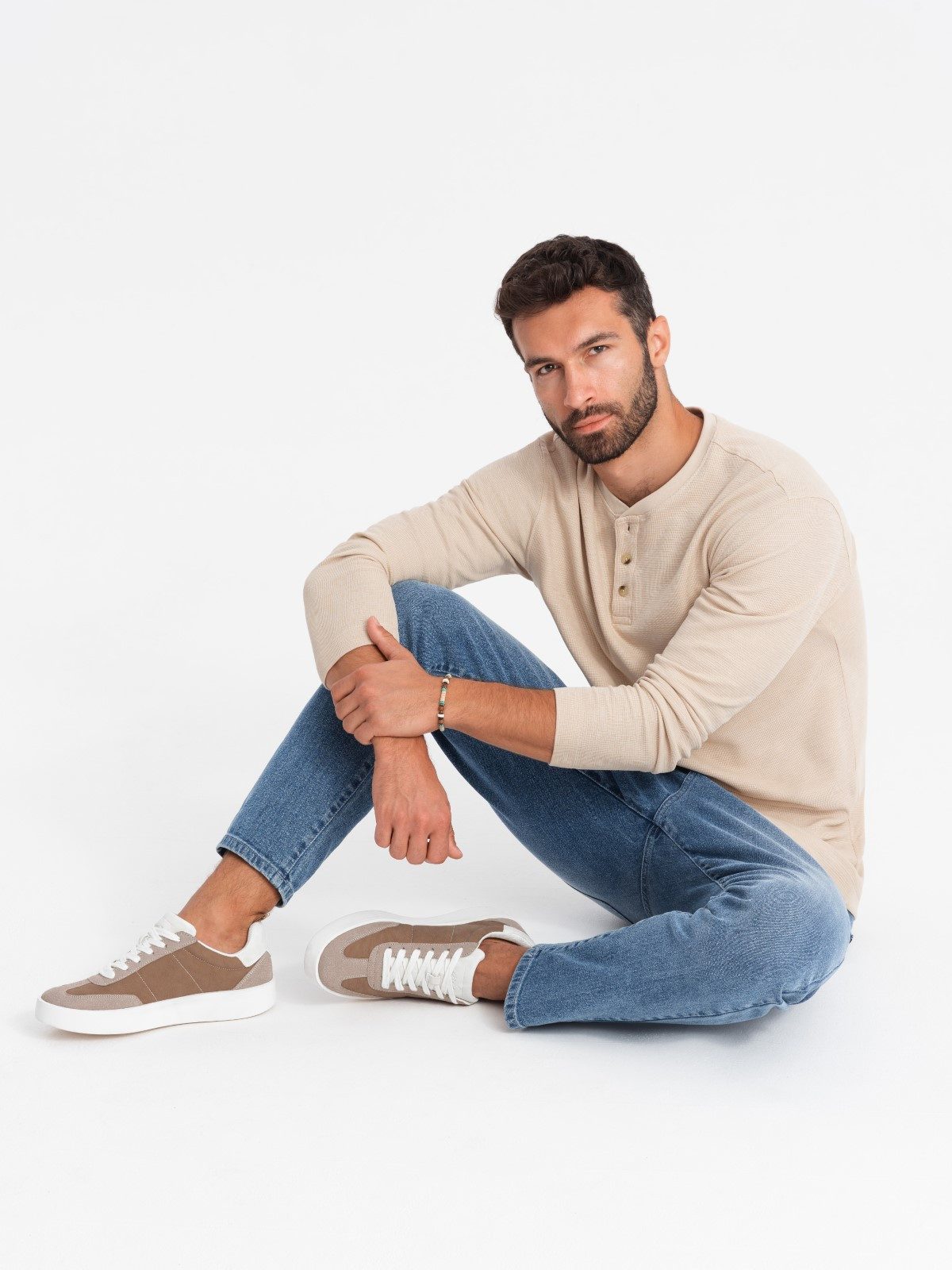 OMBRE Herren-Sneaker mit klobiger Sohle Sneaker