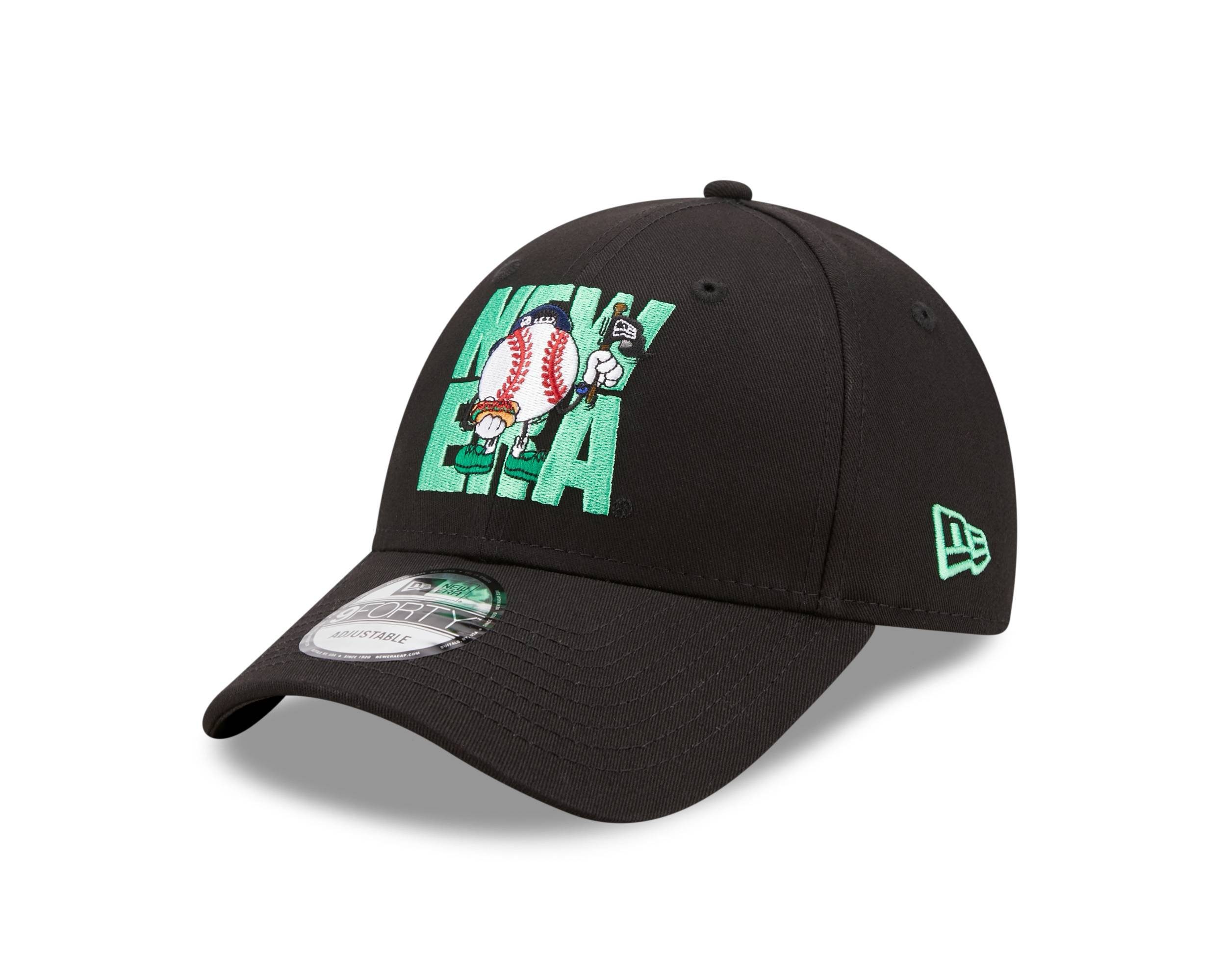 New Era Baseball Cap Cap New Era 9Forty Camp Patch Chibul (1-St) schwarz