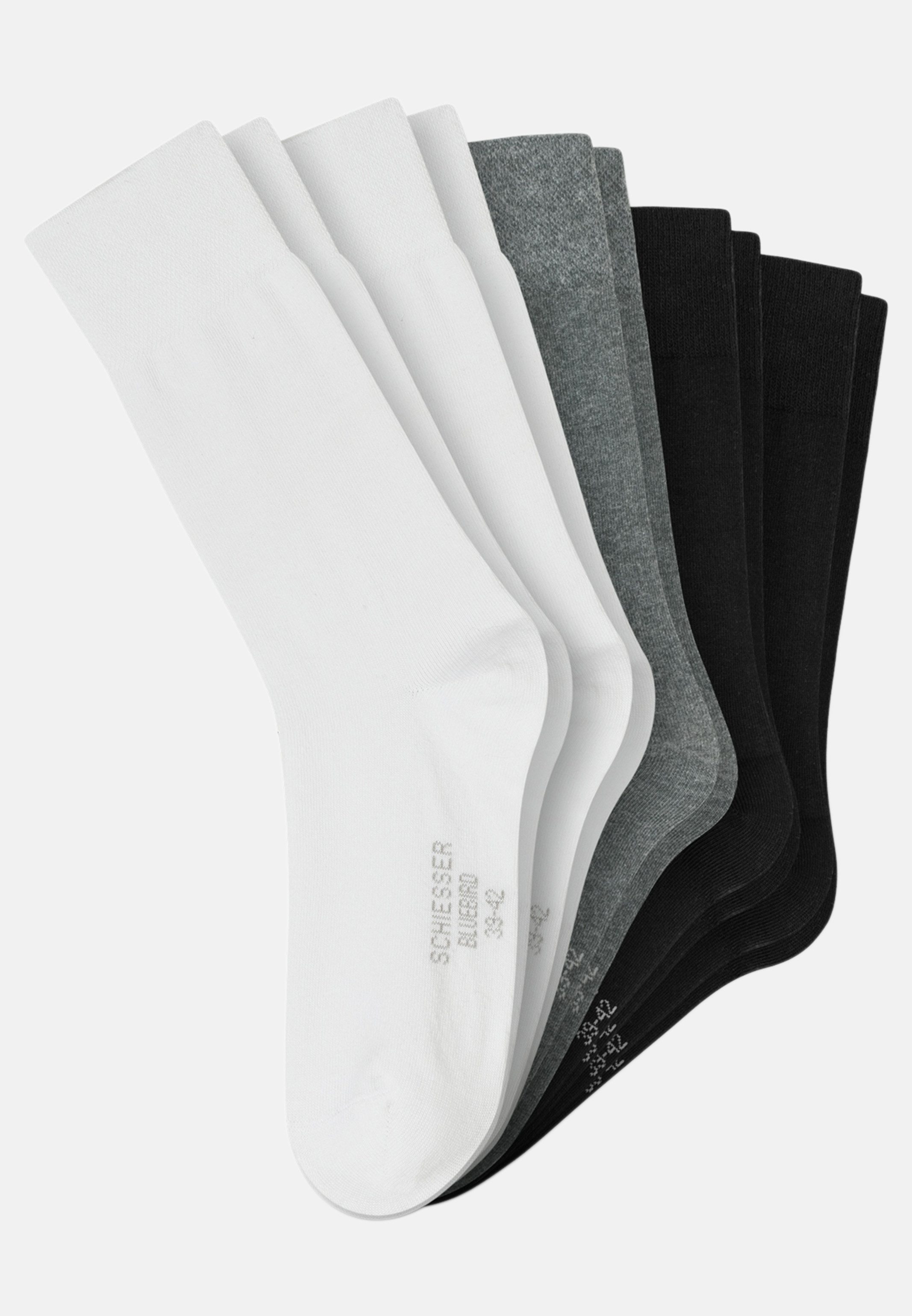 Schiesser Langsocken 10er Pack Bluebird (Spar-Set, 10-Paar) Socken - Baumwo günstig online kaufen