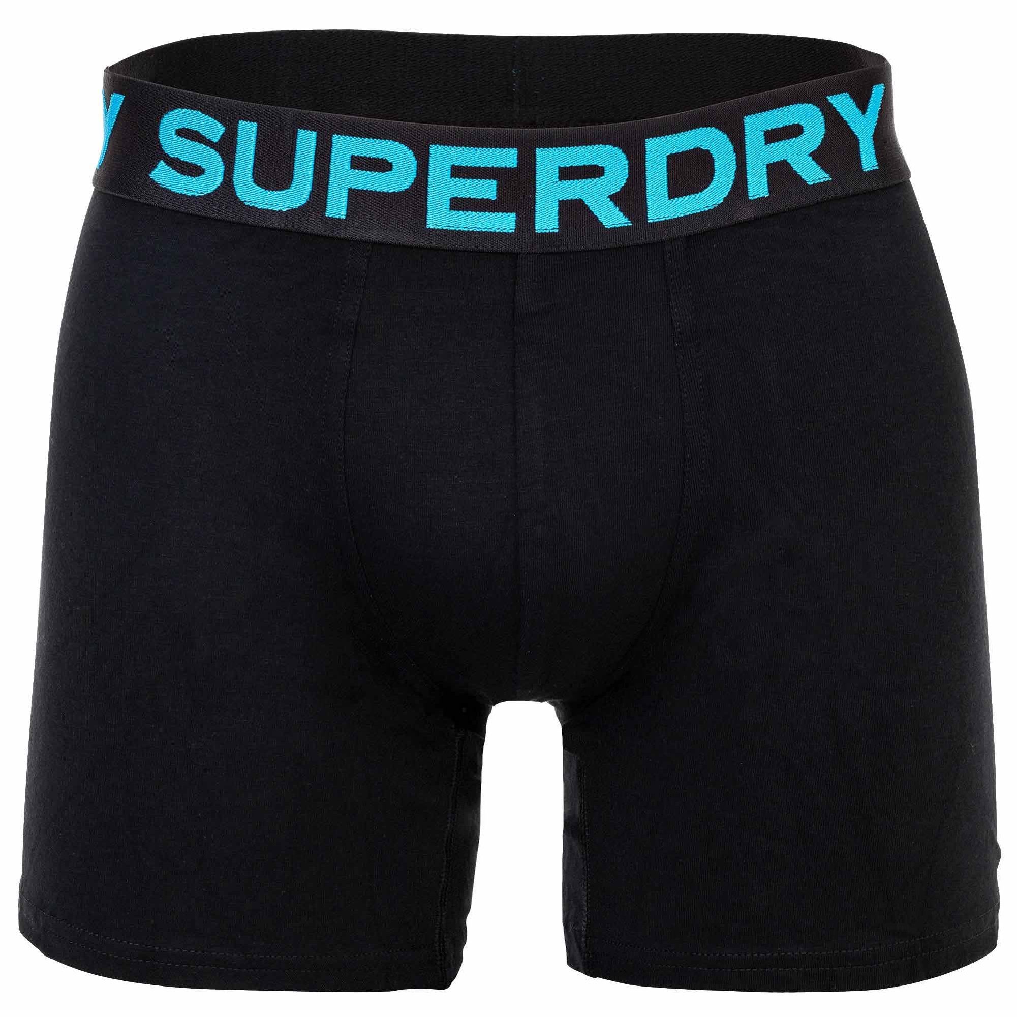 Superdry Boxer Herren Boxershort 3er Pack Baumwollmischung (Packung, 3er Pack)