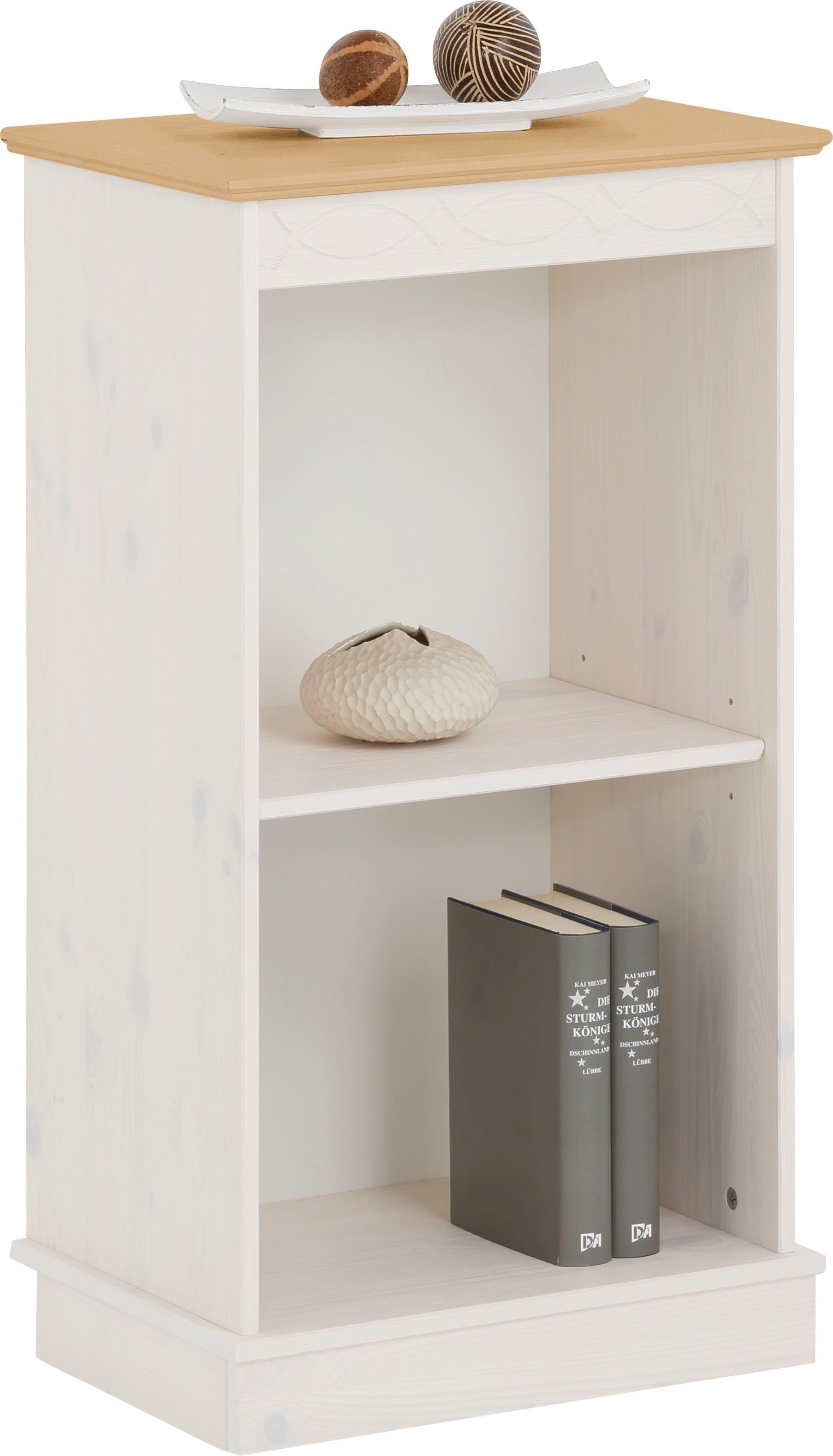 Home affaire Bücherregal Indra, aus massiver Kiefer, in verscheidenen Höhen günstig online kaufen