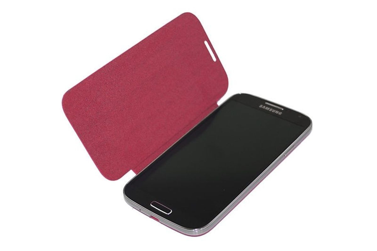 König Design Handyhülle Samsung Galaxy S4 Mini, Samsung Galaxy S4 Mini Handyhülle Backcover Rosa