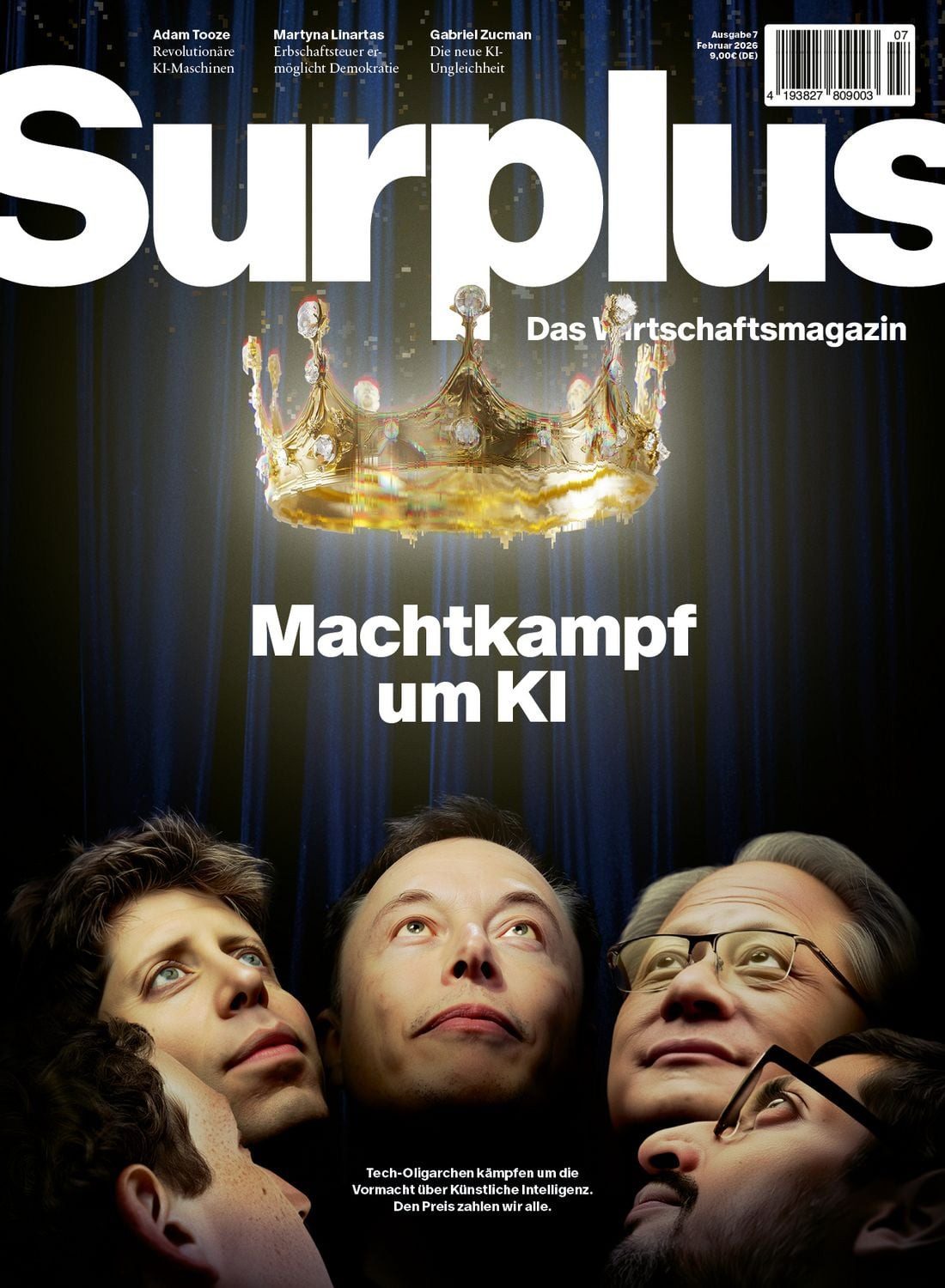 Machtkampf um KI / Thomas Piketty, Mariana Mazzucato, Elif Eralp, Cornelia Mohren, Andrea Komlosy