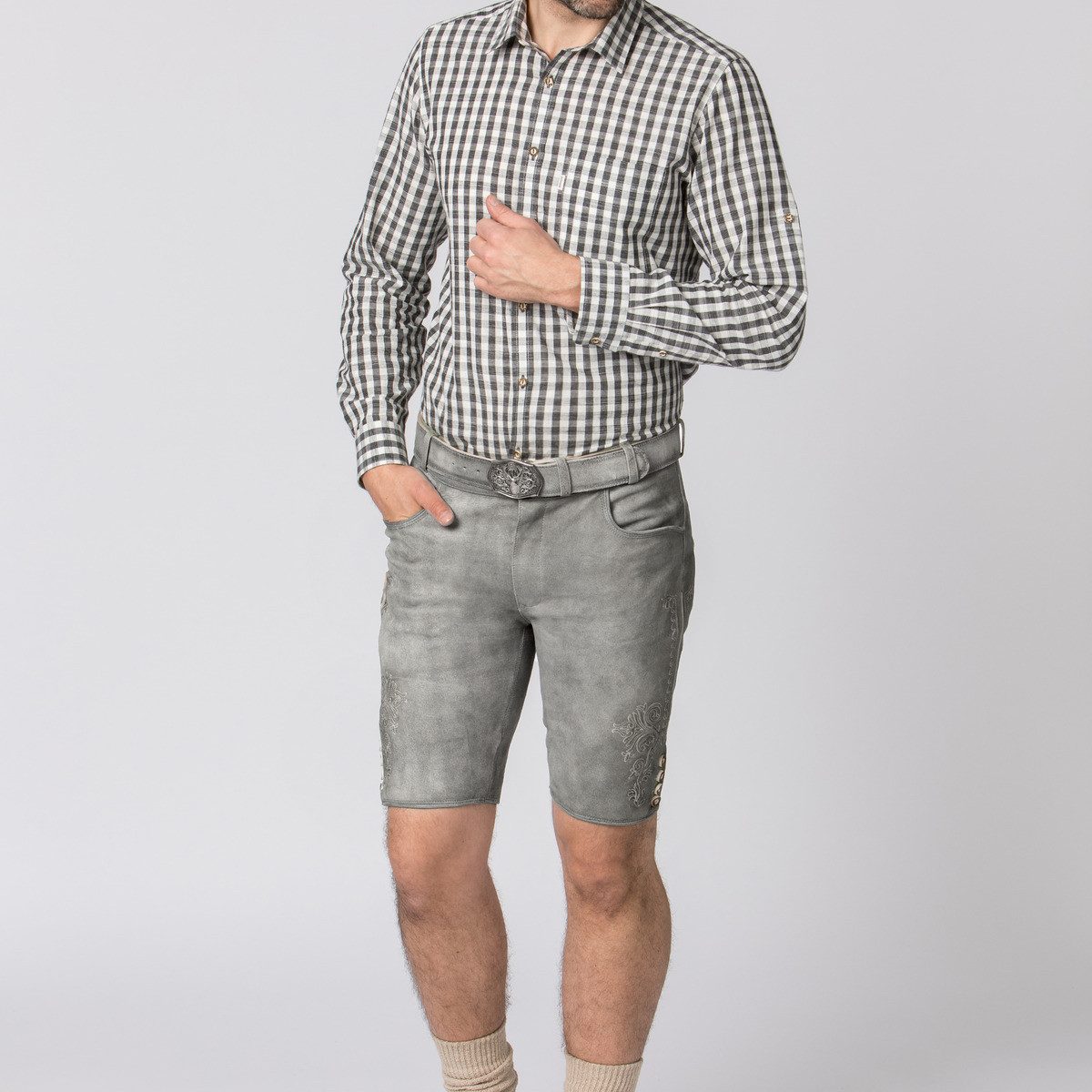 Stockerpoint Trachtenlederhose Alois2 Herren (1-tlg) Trachtenlederhose, Tra günstig online kaufen