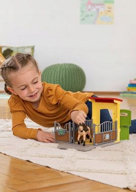 Sarcia.eu Spielfigur Schleich Horse Club - Box für Isländer-Pony, Figuren, ab 5+