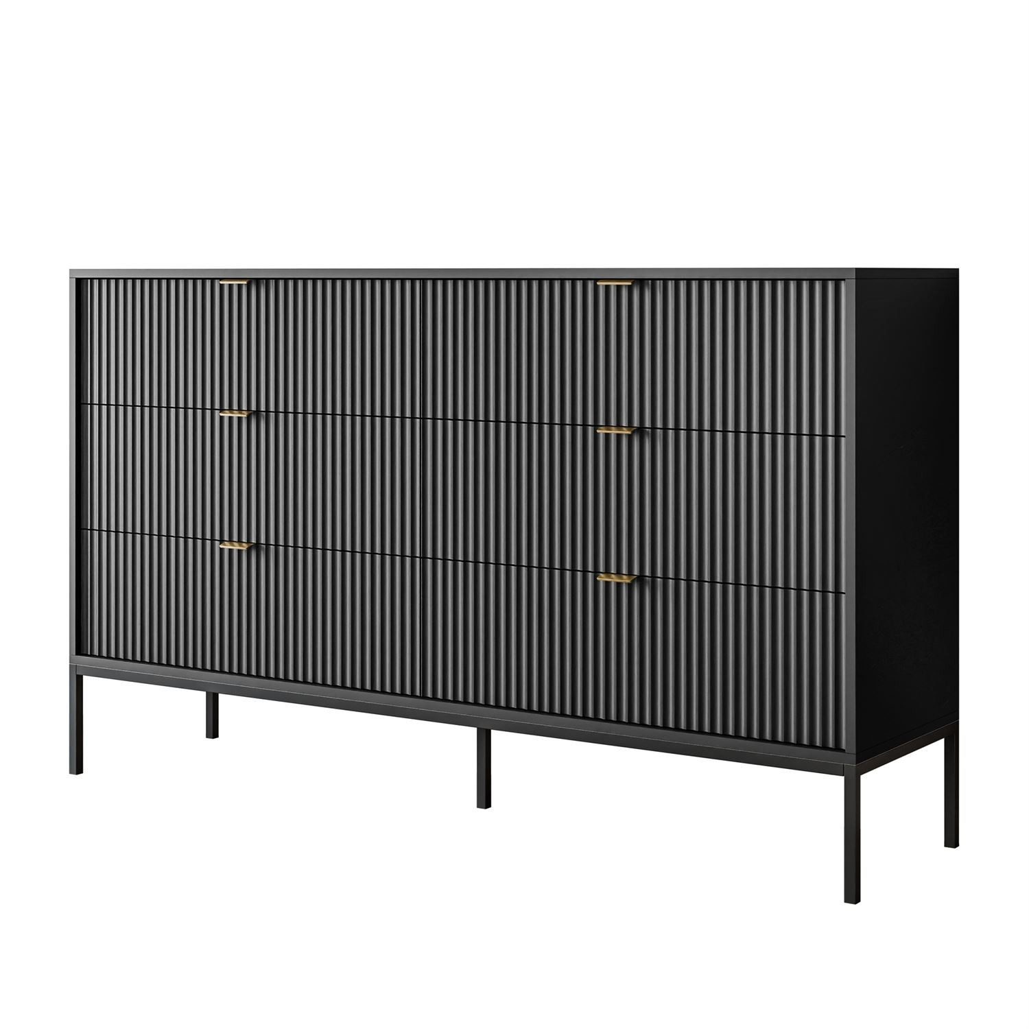 Lookway Kommode CORTADO KS154 mit Schubladen, Breite 154cm