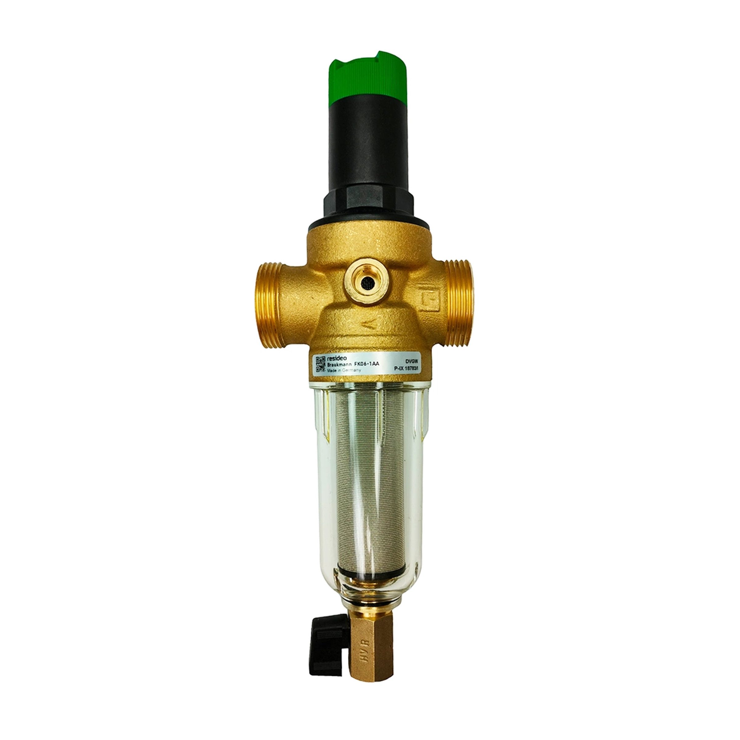 Resideo Hauswasserwerk Resideo Braukmann Mini+ FK06-1"AA 1" Filter + Druckminderer (1-tlg)