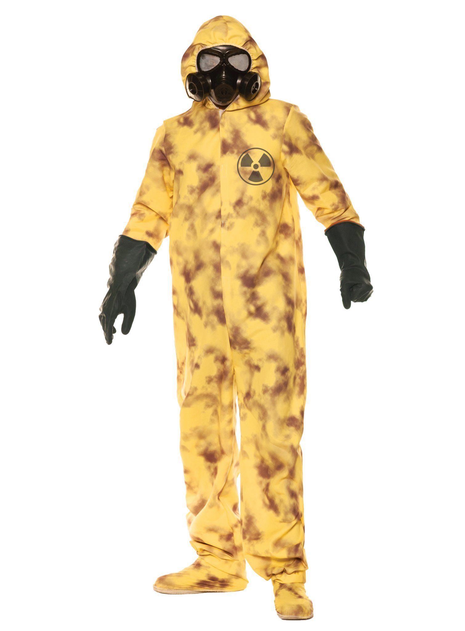Underwraps Kostüm Strahlenschutzanzug gelb, Die Apokalypse ist nicht nur verseucht, sondern auch dreckig!