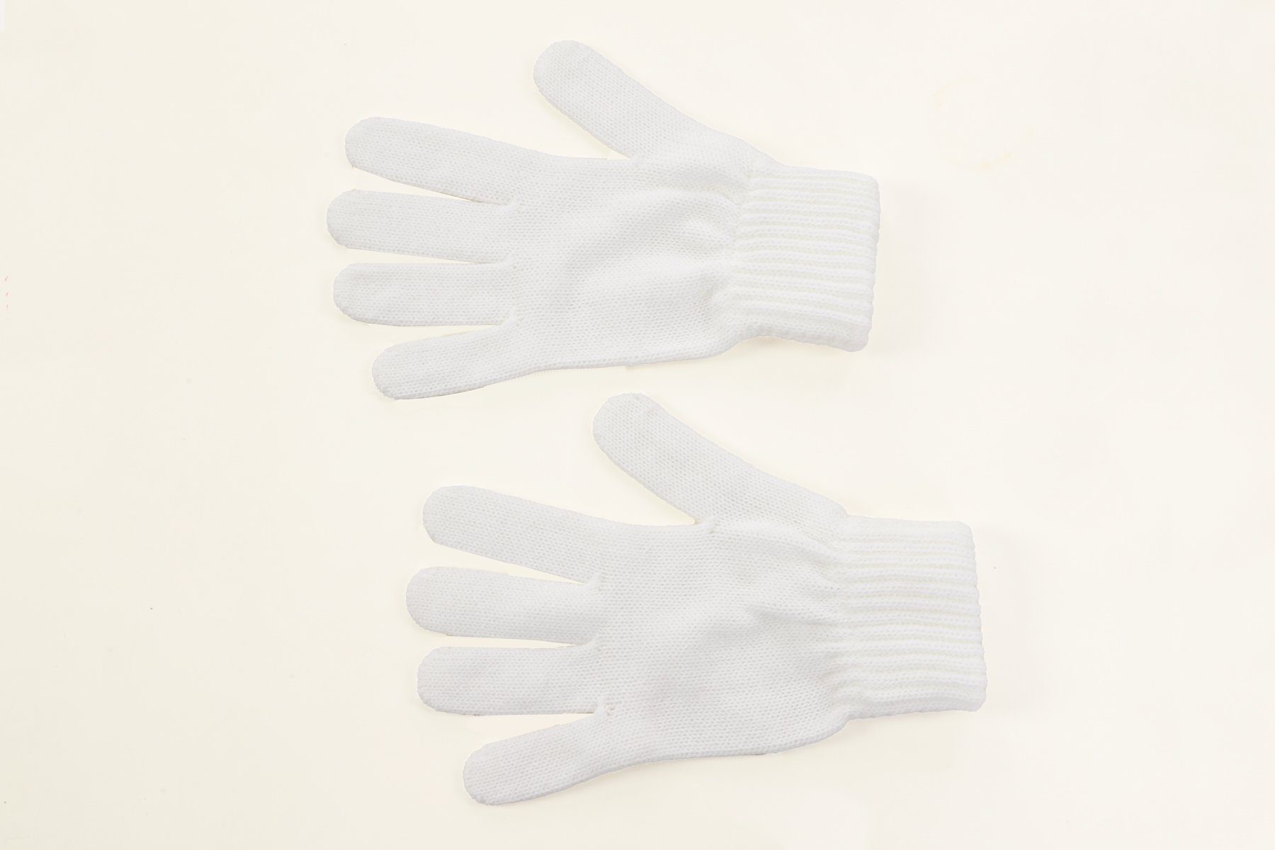 Weiß Rippstrick Damen herémood Handschuhe Winterhandschuhe Herren Strickhandschuhe Strickhandschuhe